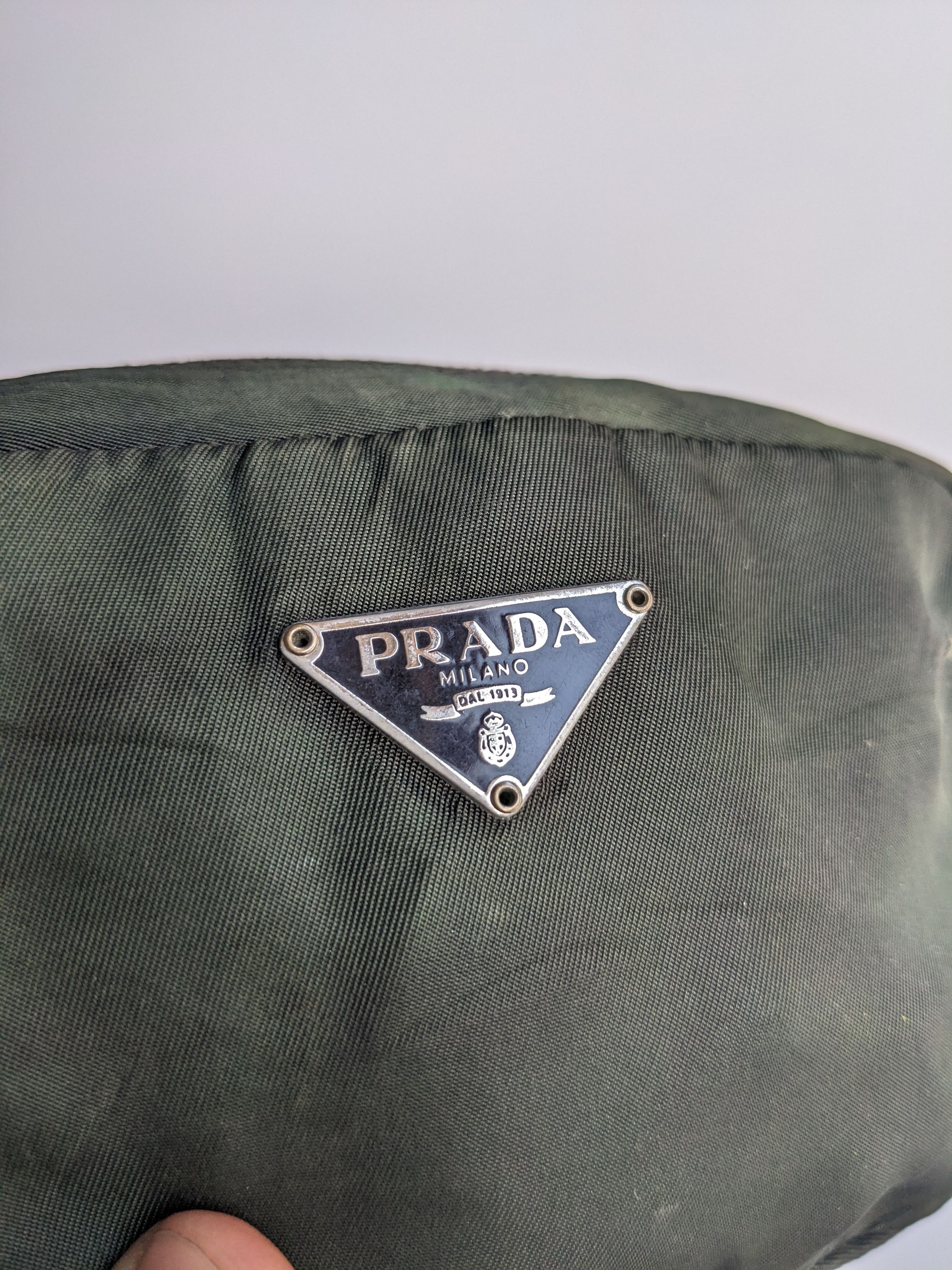 Prada Vintage Prada nylon cosmetic pouch bag Size ONE SIZE - 5 Thumbnail