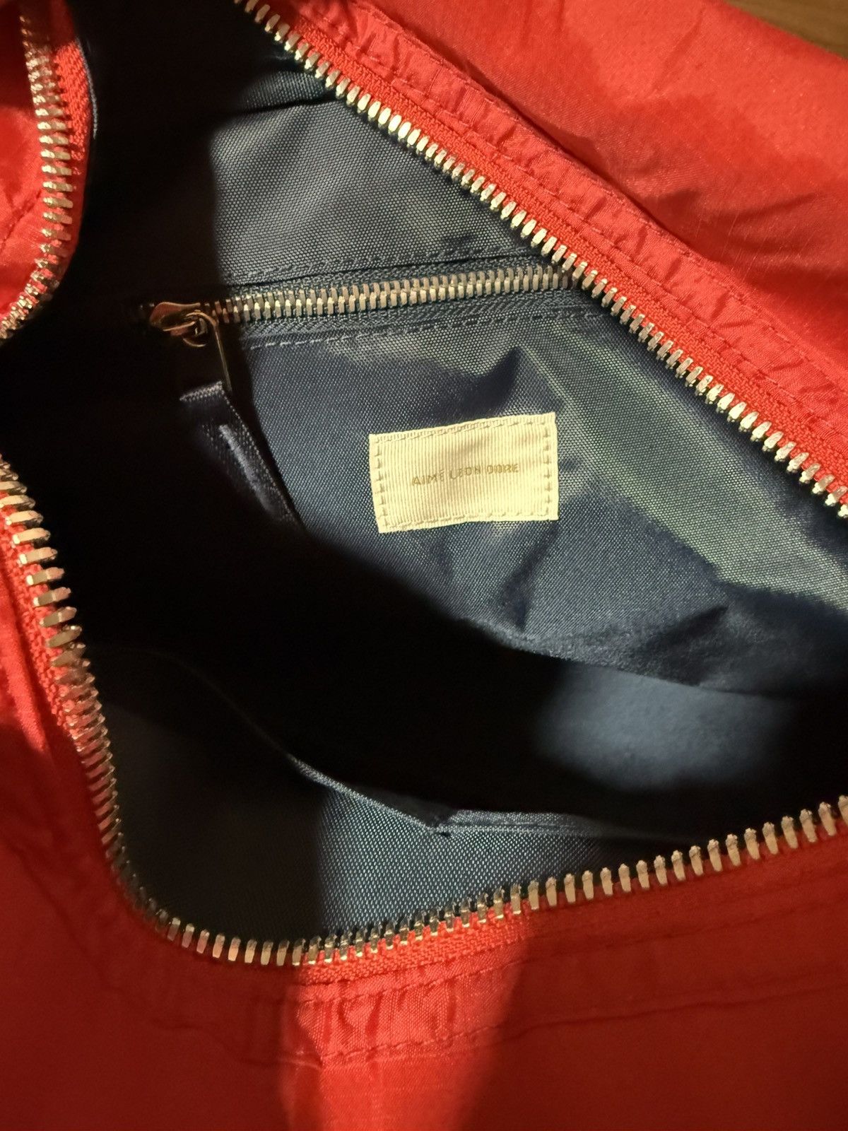 Aime Leon Dore Aime Leon Dore Nylon Duffle Bag Equestrian Red ALD Queens Size ONE SIZE - 5 Thumbnail