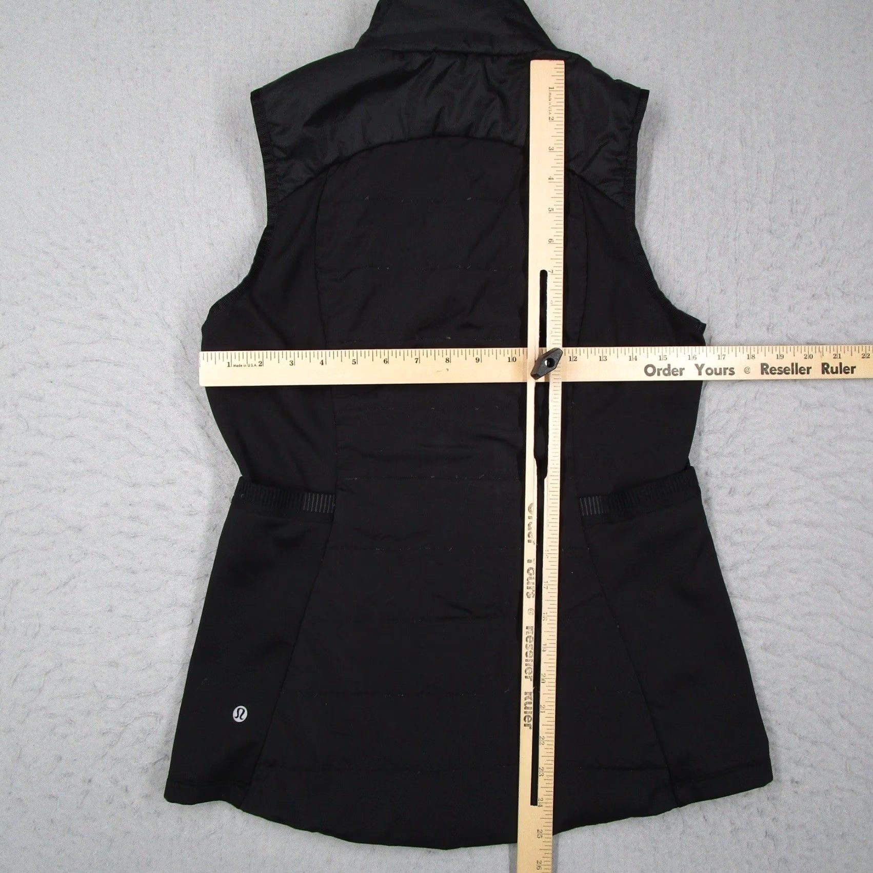 Lululemon Lululemon Athletica Vest Women Black Down Quilted Zip Insulated Reflective Logo Size 8 Varsity Running Vest (8) Size M / US 6-8 / IT 42-44 - 7 Thumbnail