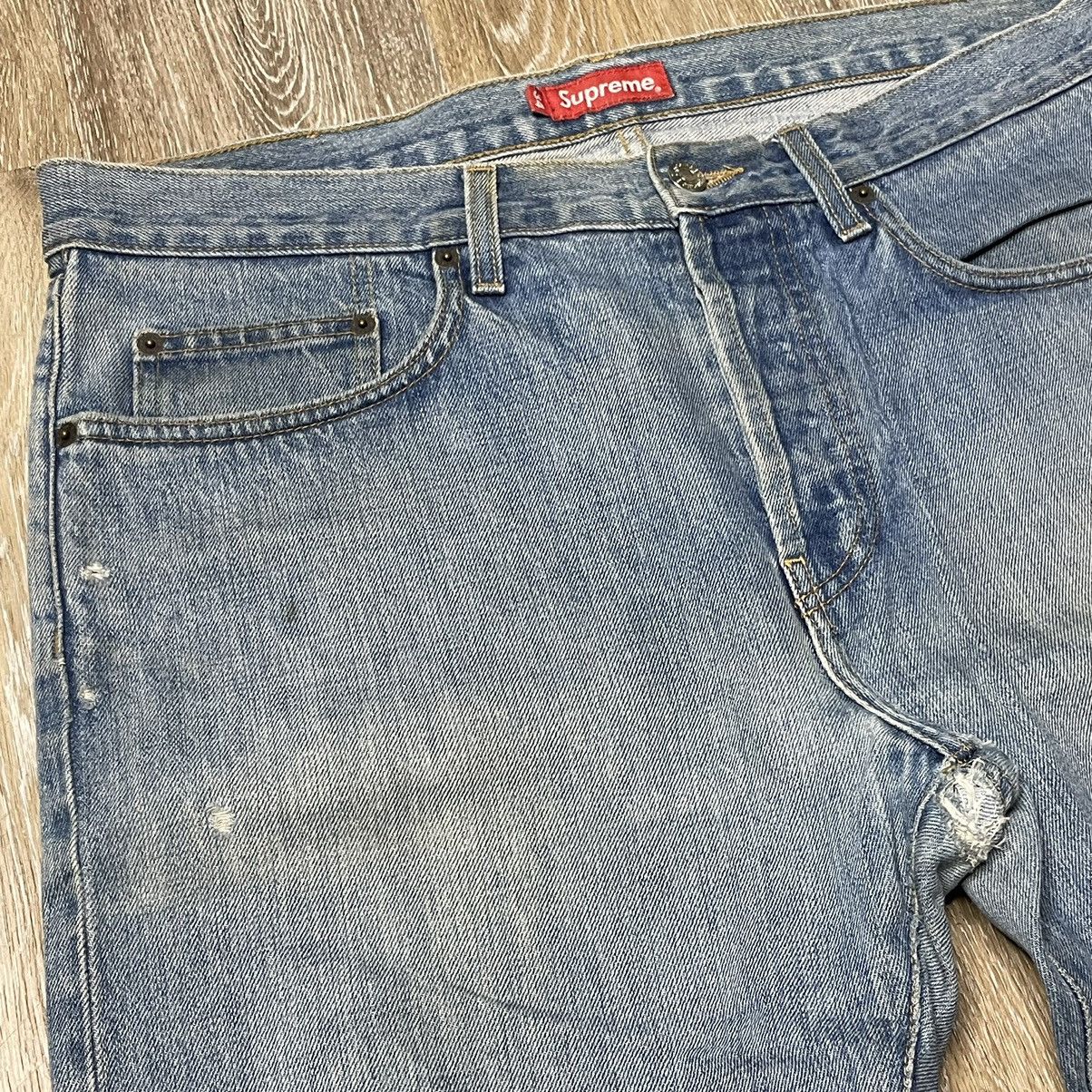 Supreme supreme selvedge jeans Size US 34 / EU 50 - 4 Thumbnail