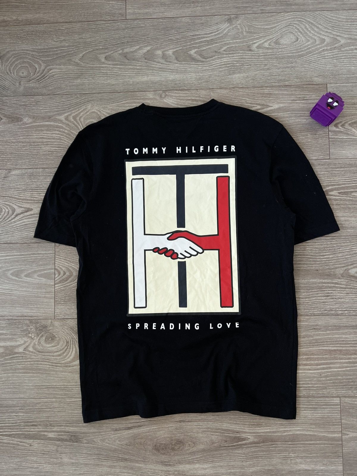 Tommy Hilfiger ‼️TOMMY HILFIGER CAPSULE COLLECTION “One Planet” Big Logo Tee Size US XXL / EU 58 / 5 - 14 Thumbnail
