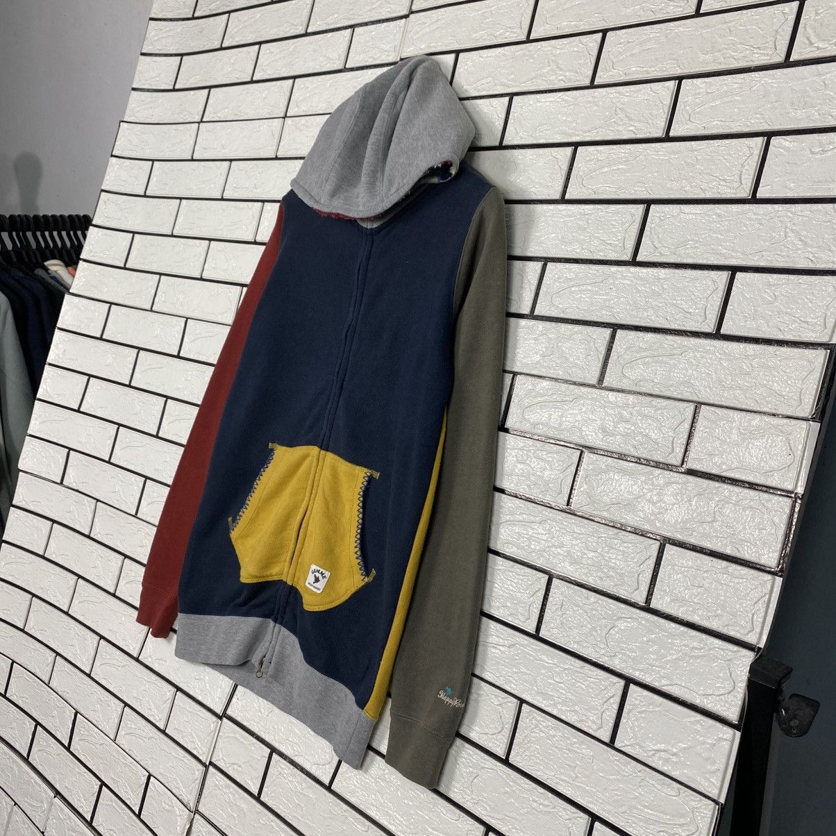 Japanese Brand 📌Multi Color Zipper Hoodie Power To The People Size US M / EU 48-50 / 2 - 3 Thumbnail