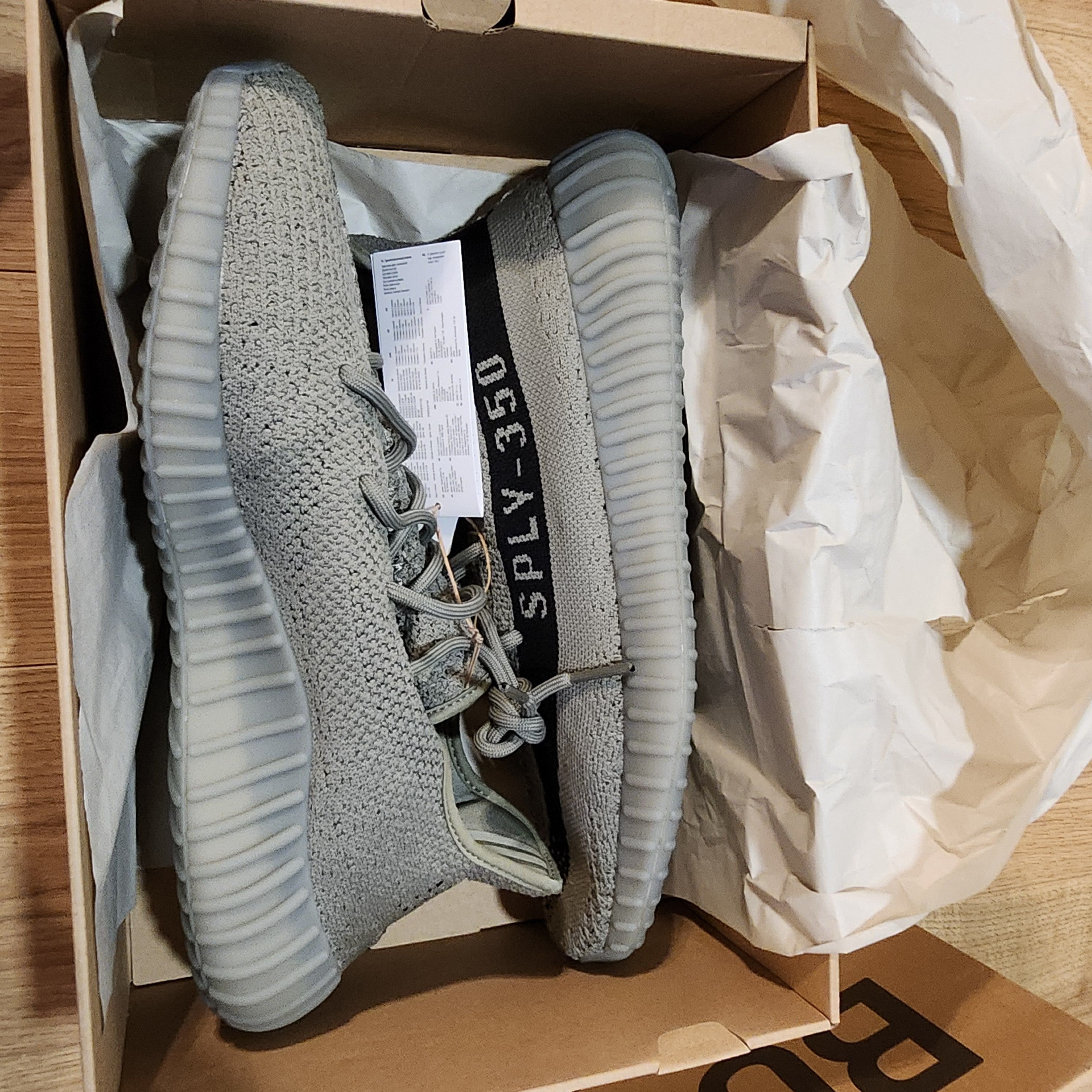 Adidas × Kanye West × Yeezy Adidas Yeezy Boost 350 V2 Granite Size US 13 / EU 46 - 6 Thumbnail