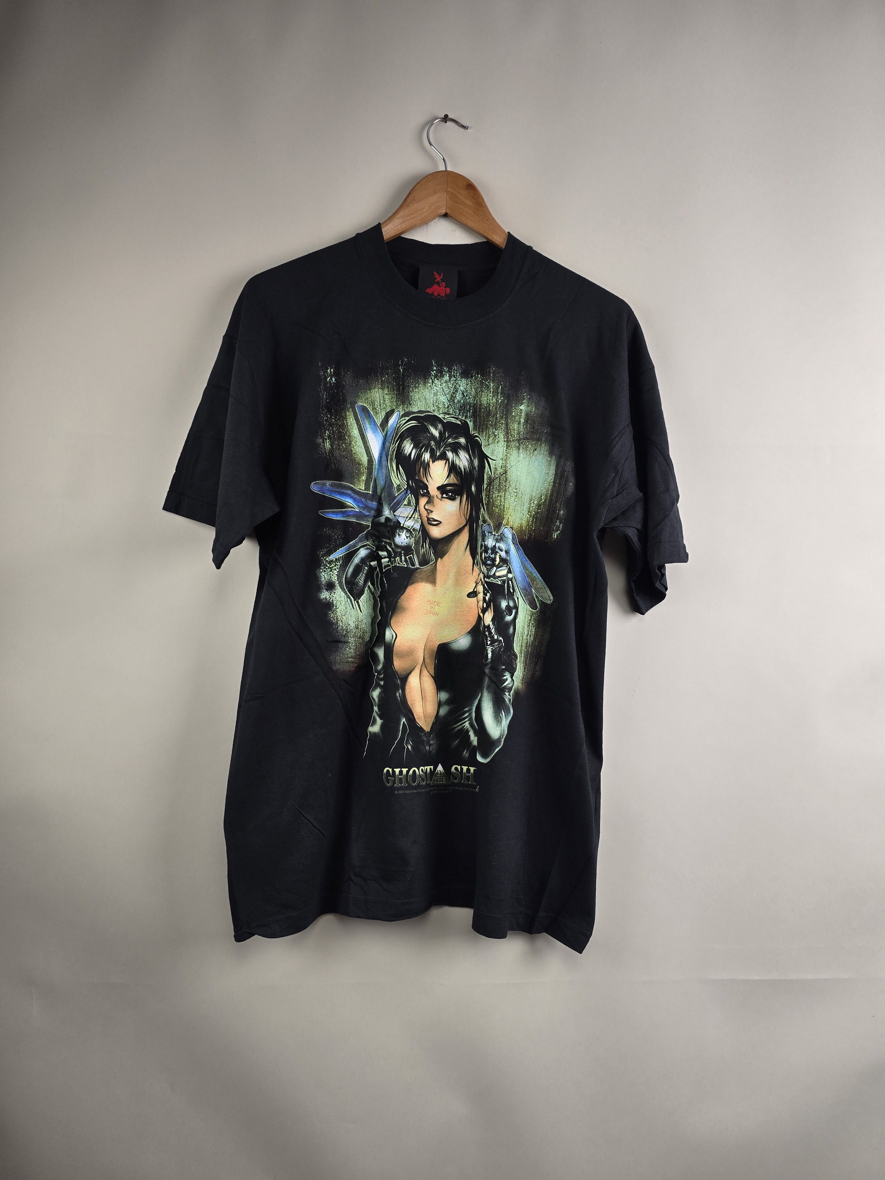 Anime × Vintage 2001 Masamune Shirow's Ghost in the Shell Bionic Insects Size US L / EU 52-54 / 3 - 8 Thumbnail