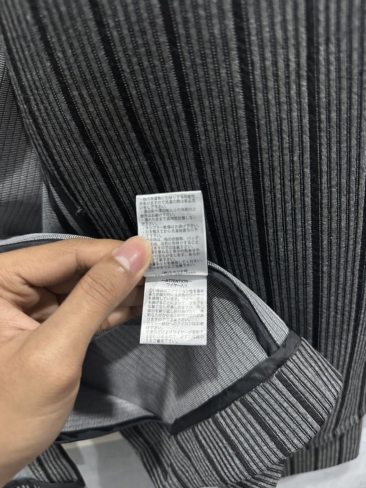 BERNINGS SHO Bernings Sho Stripe Blazer Size L / US 10 / IT 46 - 10 Thumbnail