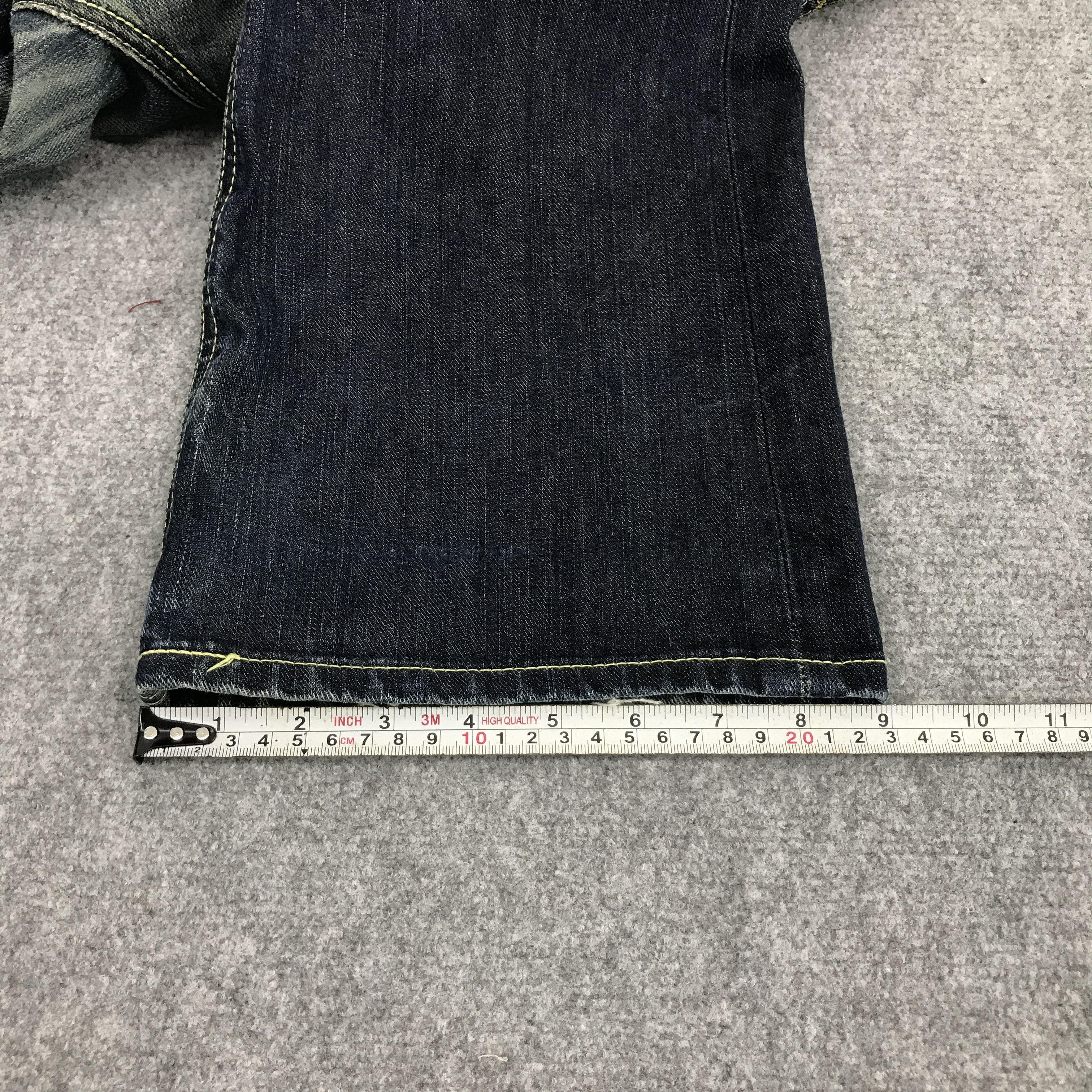Japanese Brand × Le Grande Bleu (L.G.B.) FLARE GOLD LABEL LEE RIDERS BOOTCUT DENIM PANTS Size US 31 - 7 Thumbnail