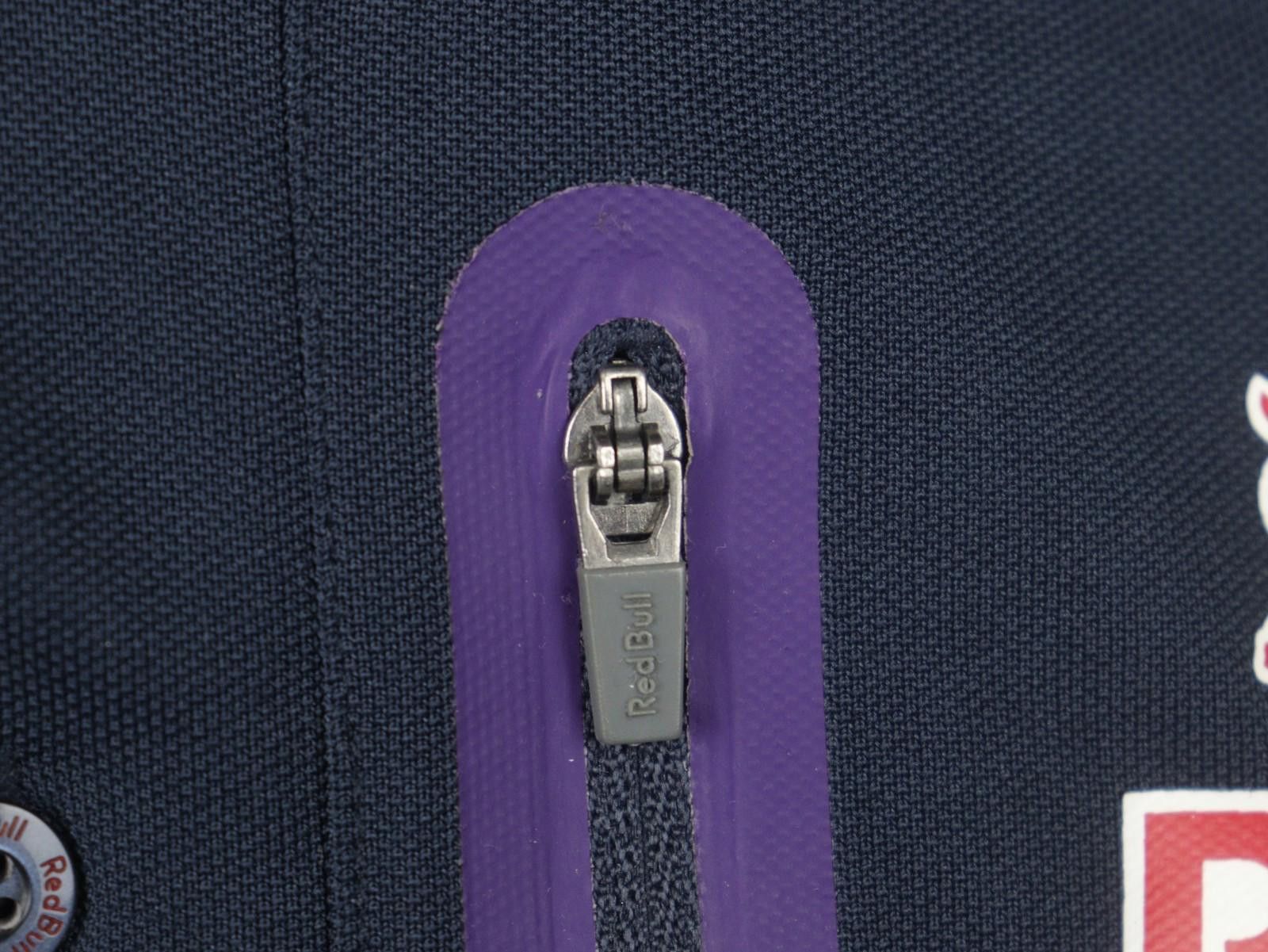 Designer Pepe Jeans London Navy Mock Neck Racing Polo Shirt Size S Size ONE SIZE - 9 Thumbnail