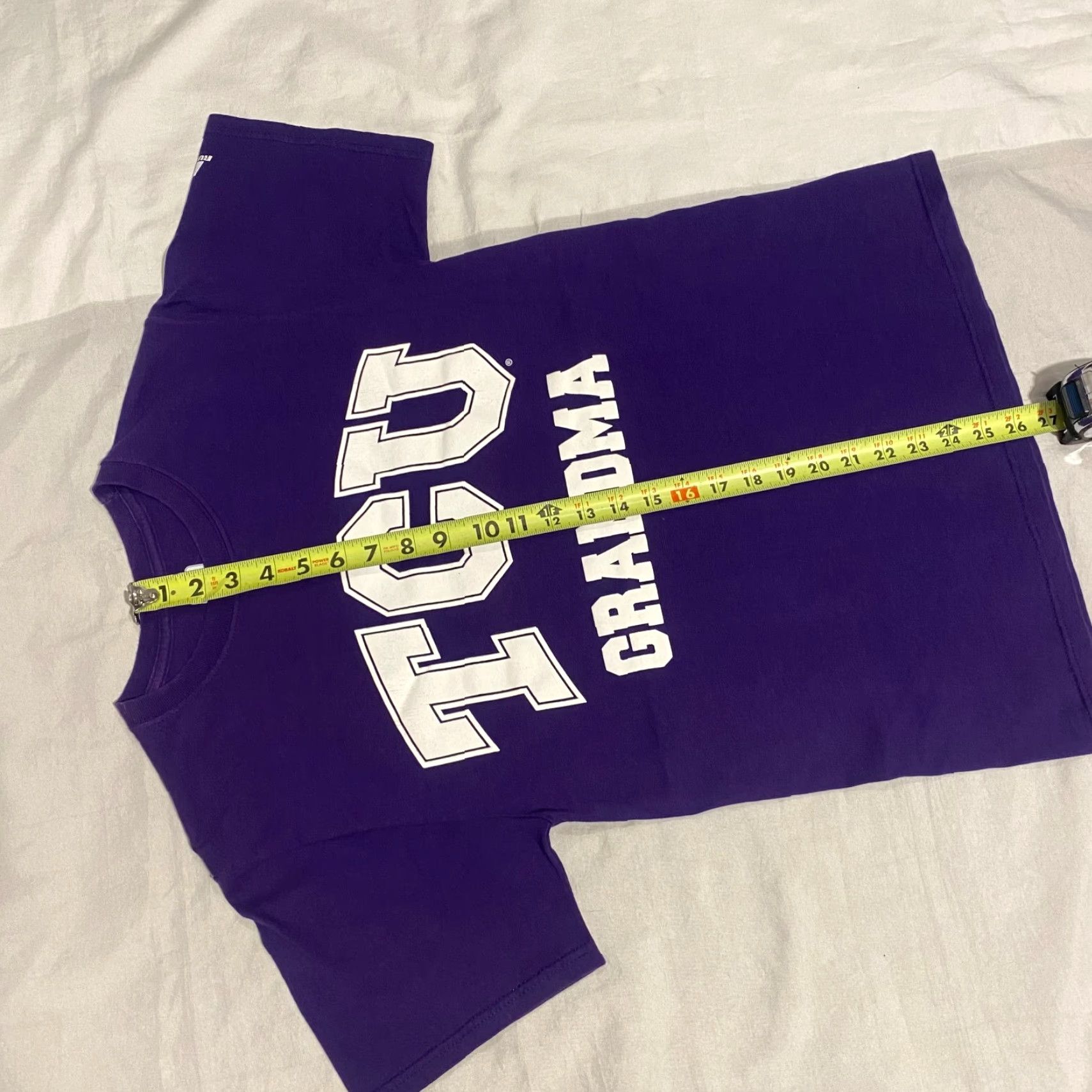 Russell Athletic TCU Grandma Purple Russell Athletic T shirt - Small Woman Cotton Short Sleeve Crew Neck Logo University Tshirt Size S / US 4 / IT 40 - 3 Thumbnail