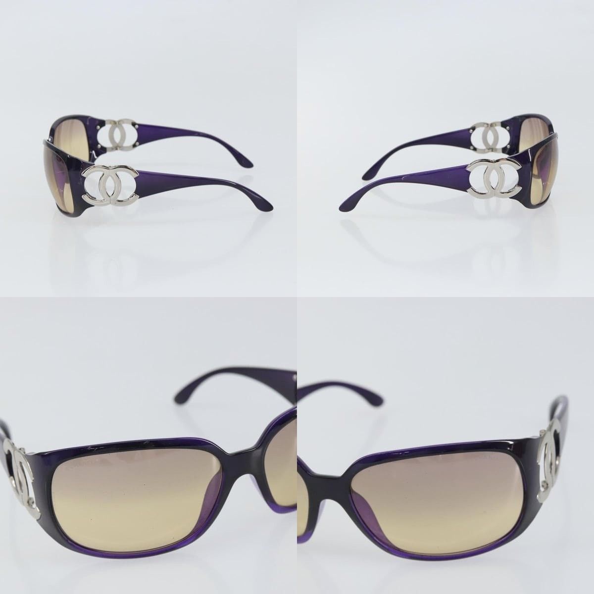 Chanel Chanel CC Plastic Sunglasses Size ONE SIZE - 3 Thumbnail