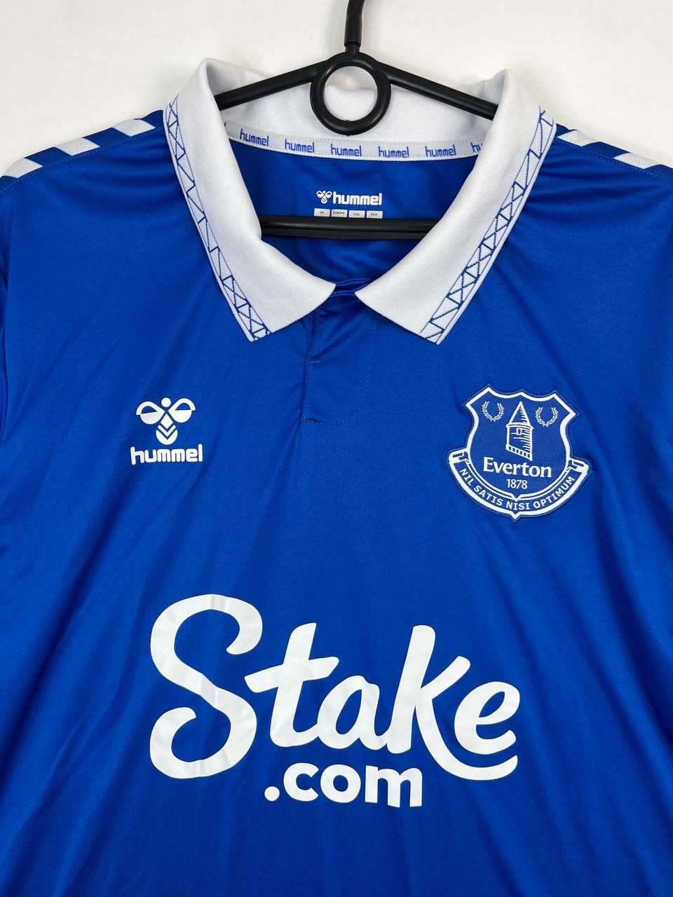 Hummel Hummel Everton 2023 2024 Home Shirt Football Jersey Size M Size US M / EU 48-50 / 2 - 2 Thumbnail