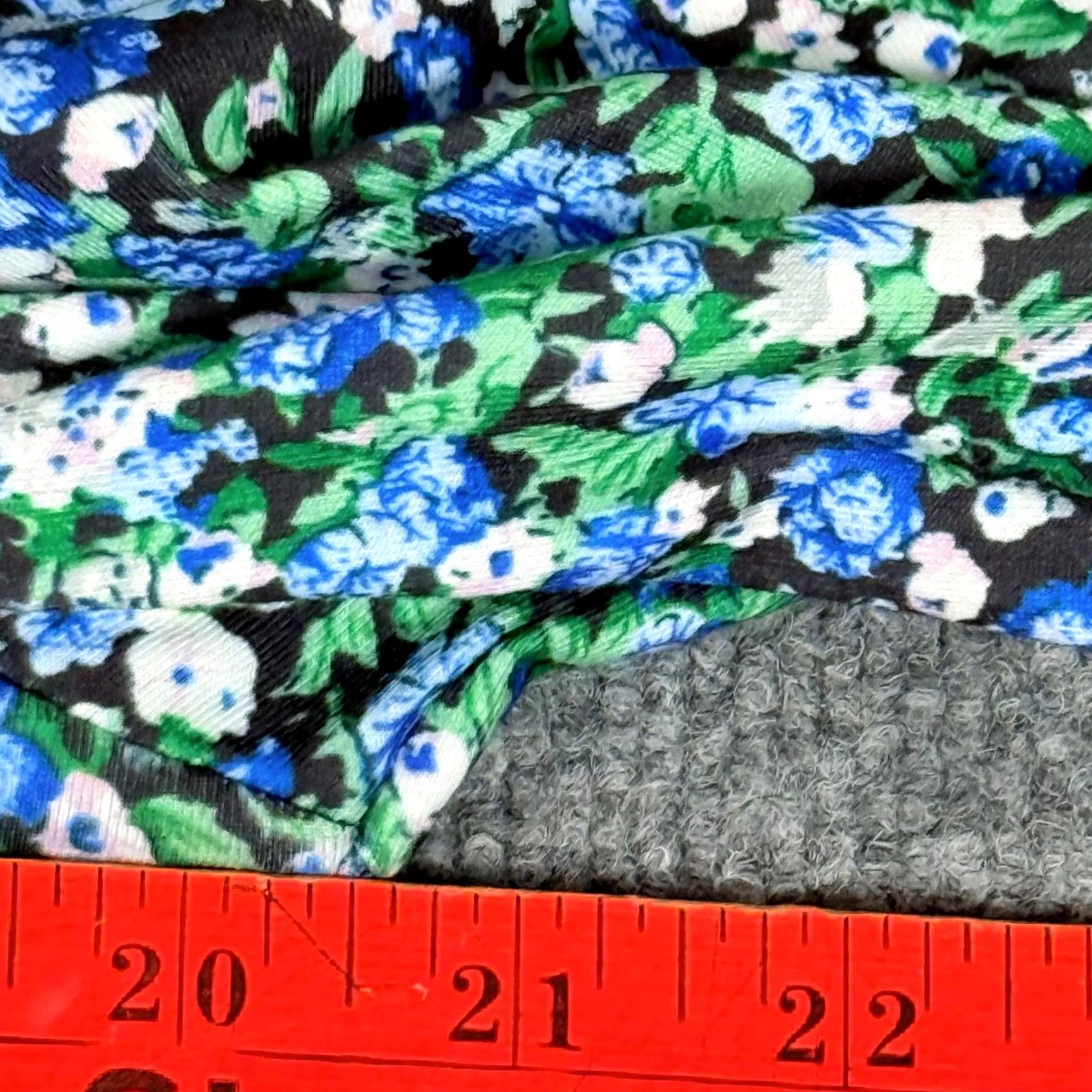 Vintage Licemere Floral Print Blue Green Pink Long Sleeve Tunic Top Womens Casual Office Size L / US 10 / IT 46 - 7 Thumbnail