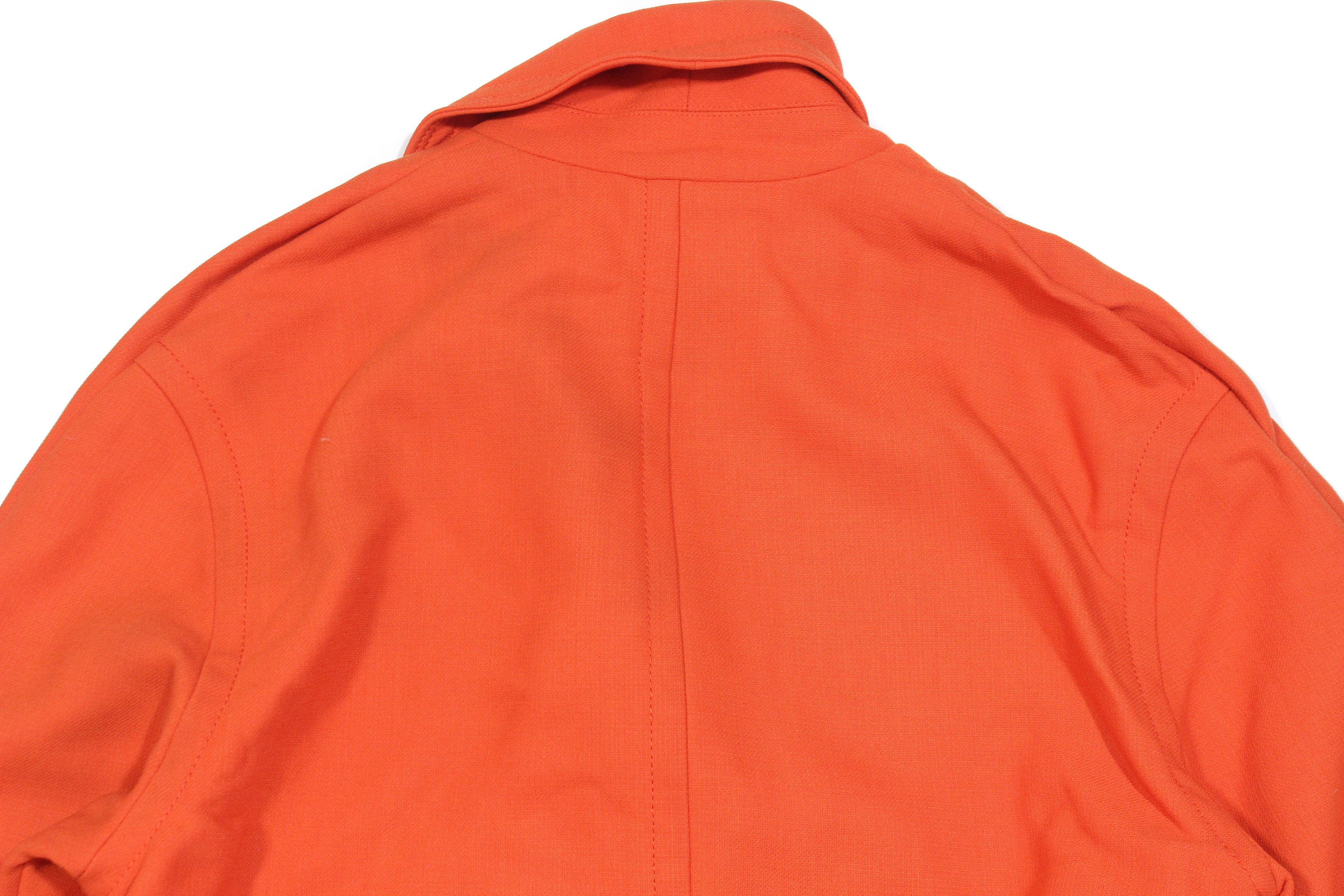 Chloe Tomato Red Wool Light Overcoat Size XS / US 0-2 / IT 36-38 - 5 Thumbnail