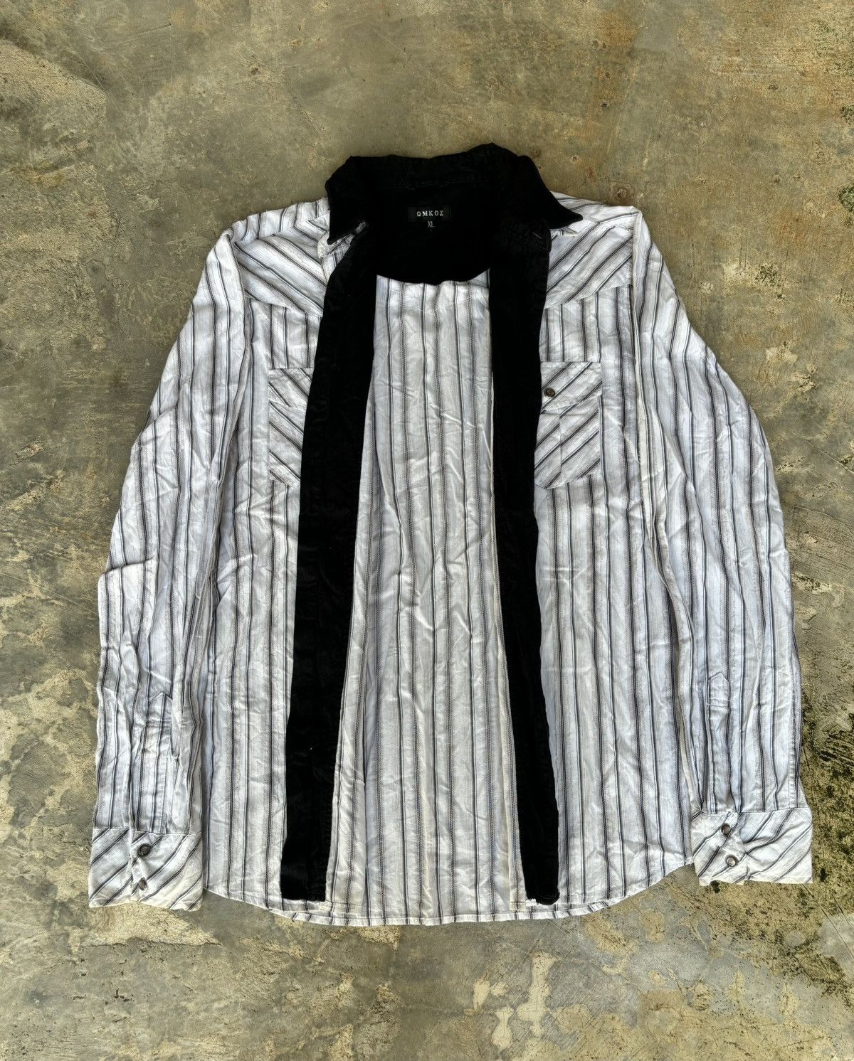 Hysteric Glamour Y2k Double Layer Omkoe Ifwixwasnine Punk Style Shirt Size US XL / EU 56 / 4 - 3 Thumbnail