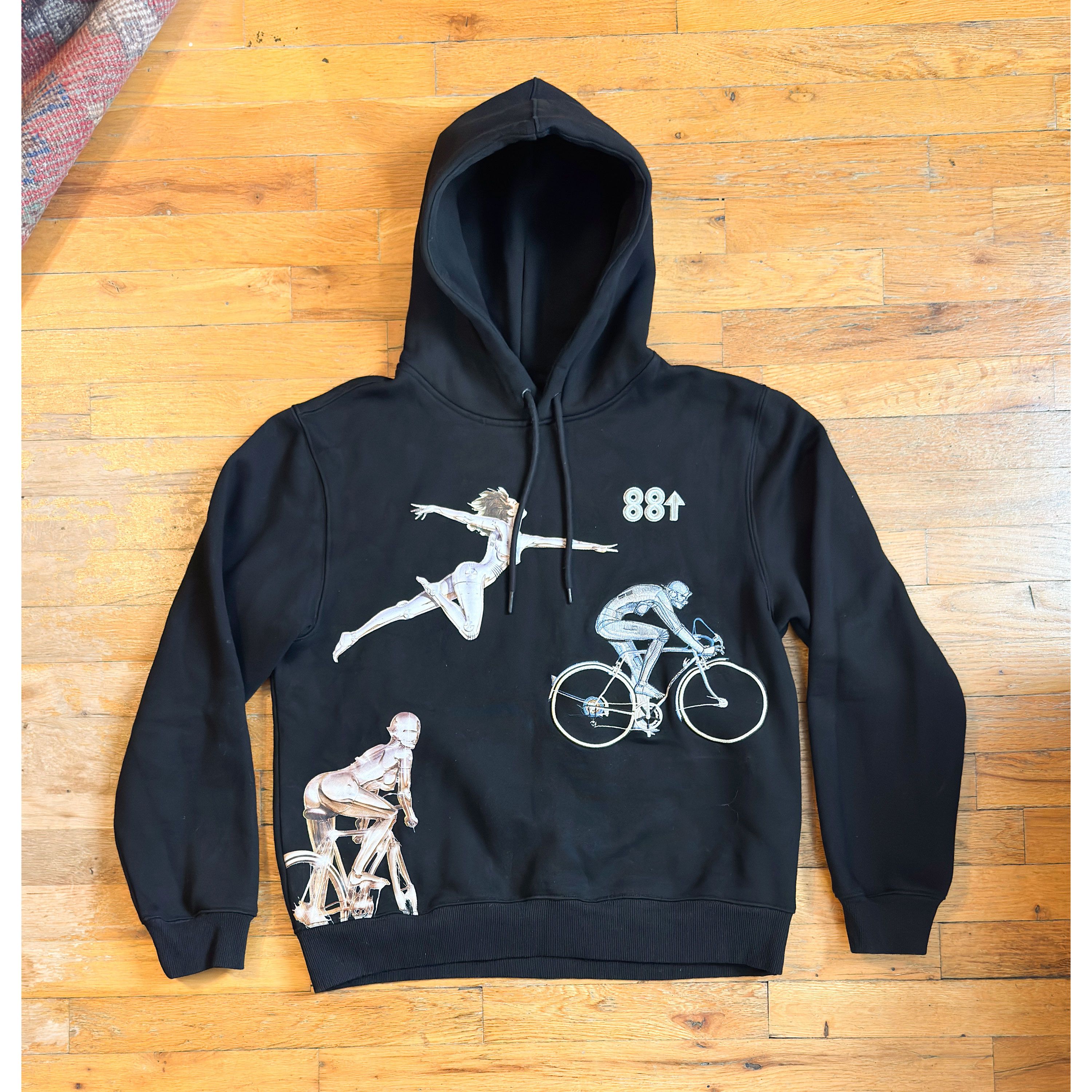 JOJI Yellow JoJino Chronograph Large Mens Diamond Watch Iced Out Blue