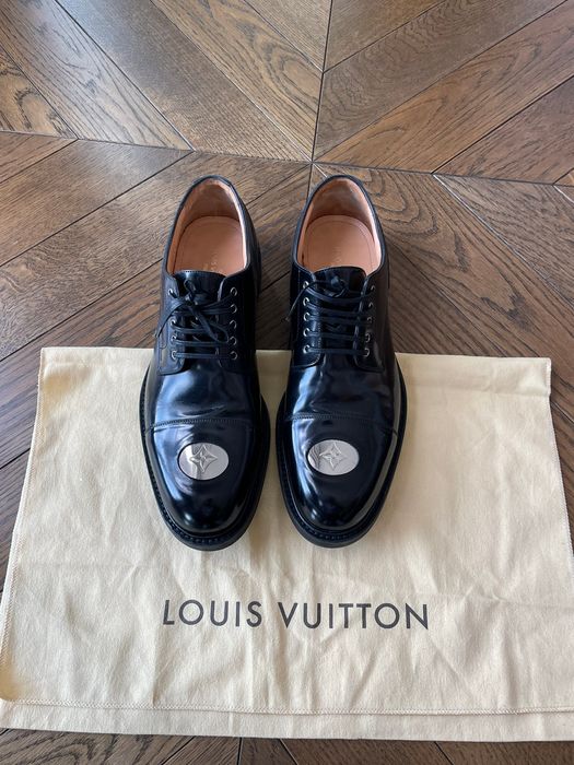 Louis Vuitton Virgil Abloh Black Formal Lace-up Shoes