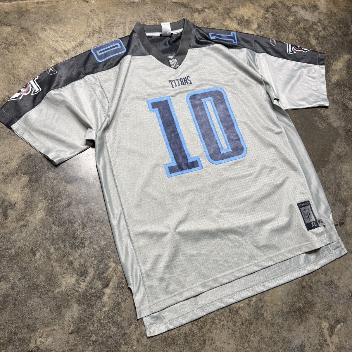 Reebok vintage y2k reebok gray Tennessee titans young jersey Size US XL / EU 56 / 4 - 2 Thumbnail