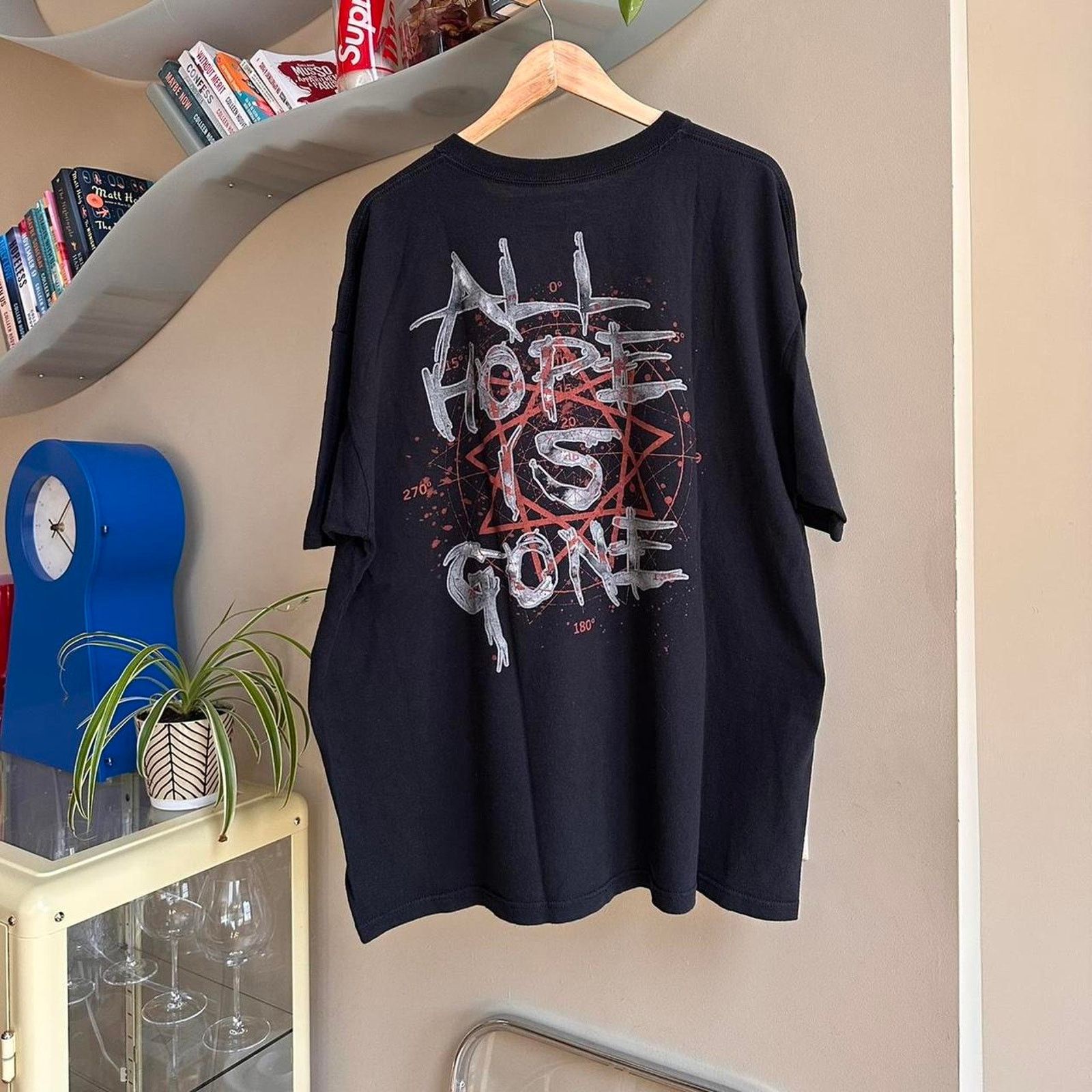 Band Tees × Slipknot Vintage 2008 Slipknot Band Shirt Size US XL / EU 56 / 4 - 6 Thumbnail