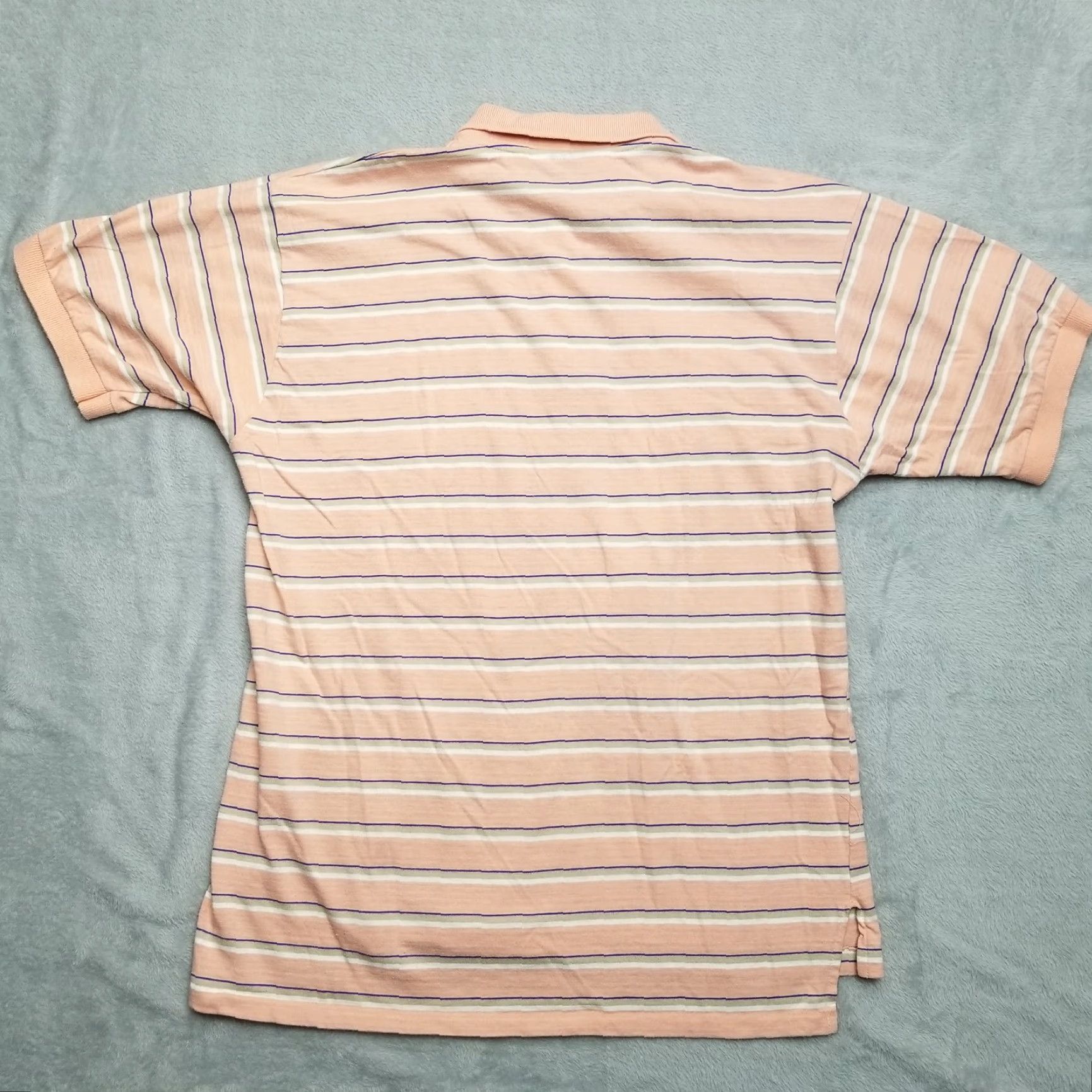 Eddie Bauer VINTAGE Eddie Bauer Shirt Mens L Salmon Orange Polo 100% Cotton Short Sleeve Polo Shirt Casual Mens Size US L / EU 52-54 / 3 - 6 Thumbnail
