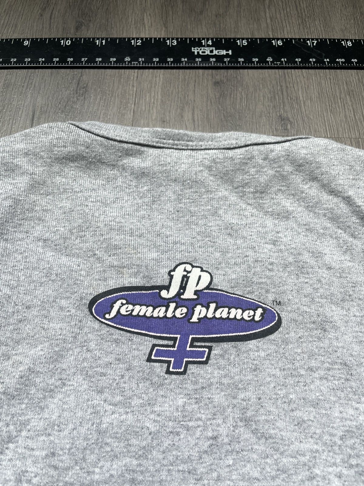 Other Y2K Female Planet “Don’t Dance with Ugly Guys” T-shirt(Sz.M) Size M / US 6-8 / IT 42-44 - 5 Thumbnail