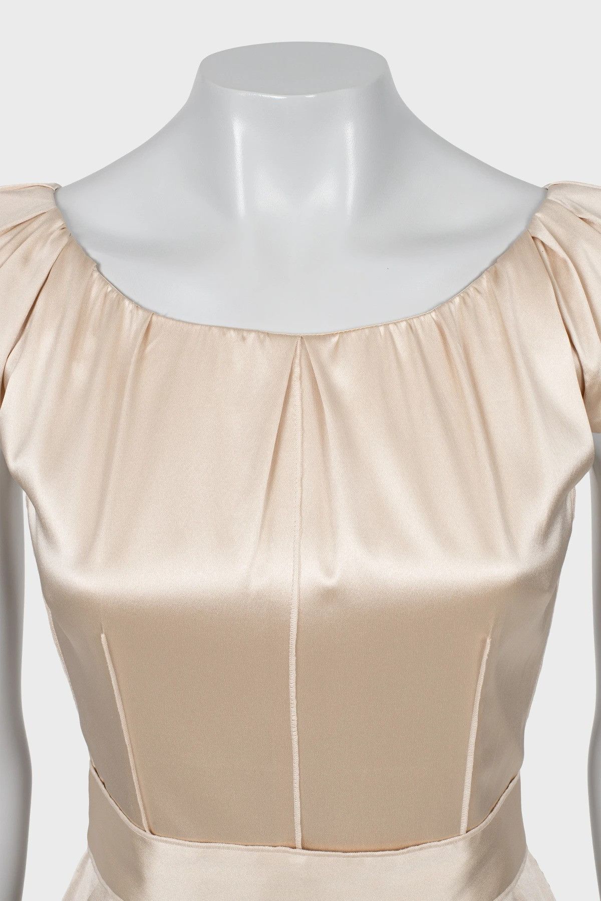Dolce & Gabbana Dolce & Gabbana Silk mid-length dress Size XS / US 0-2 / IT 36-38 - 4 Thumbnail