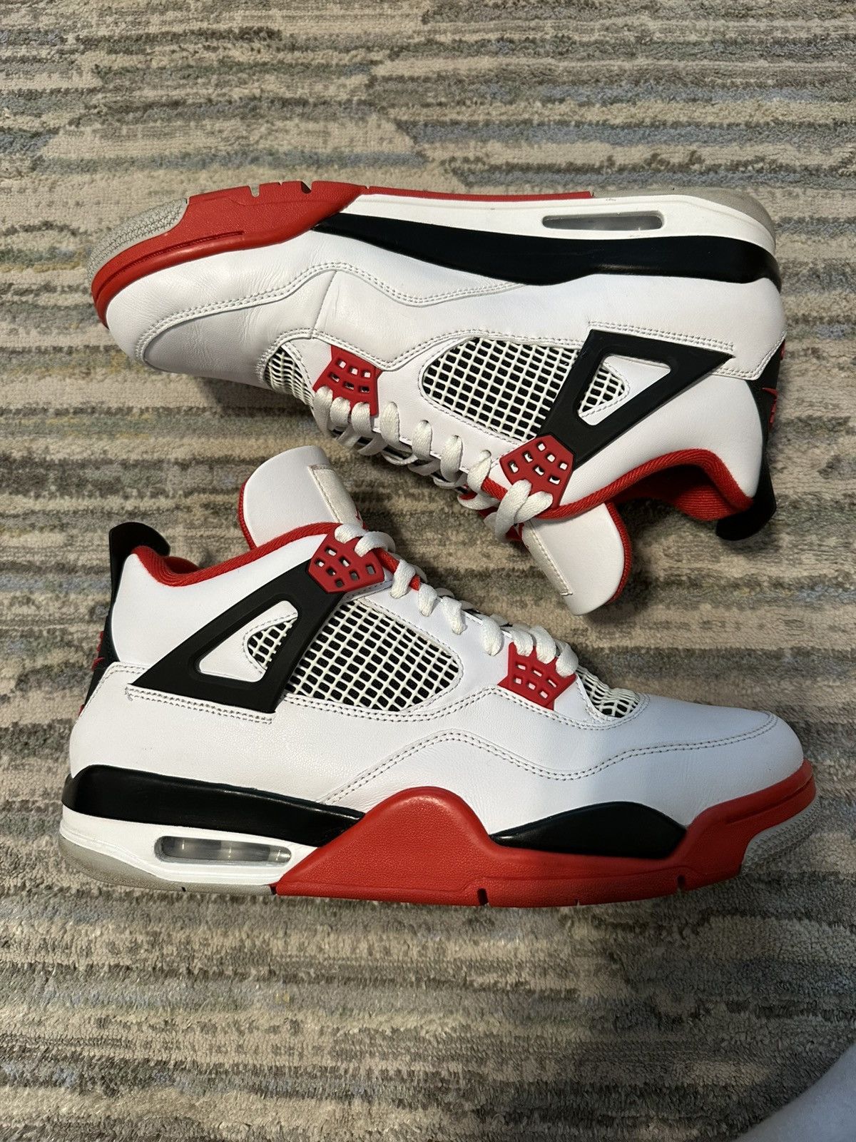 Jordan Brand Jordan 4 Retro “Fire Red” Size US 12 / EU 45 - 2 Thumbnail