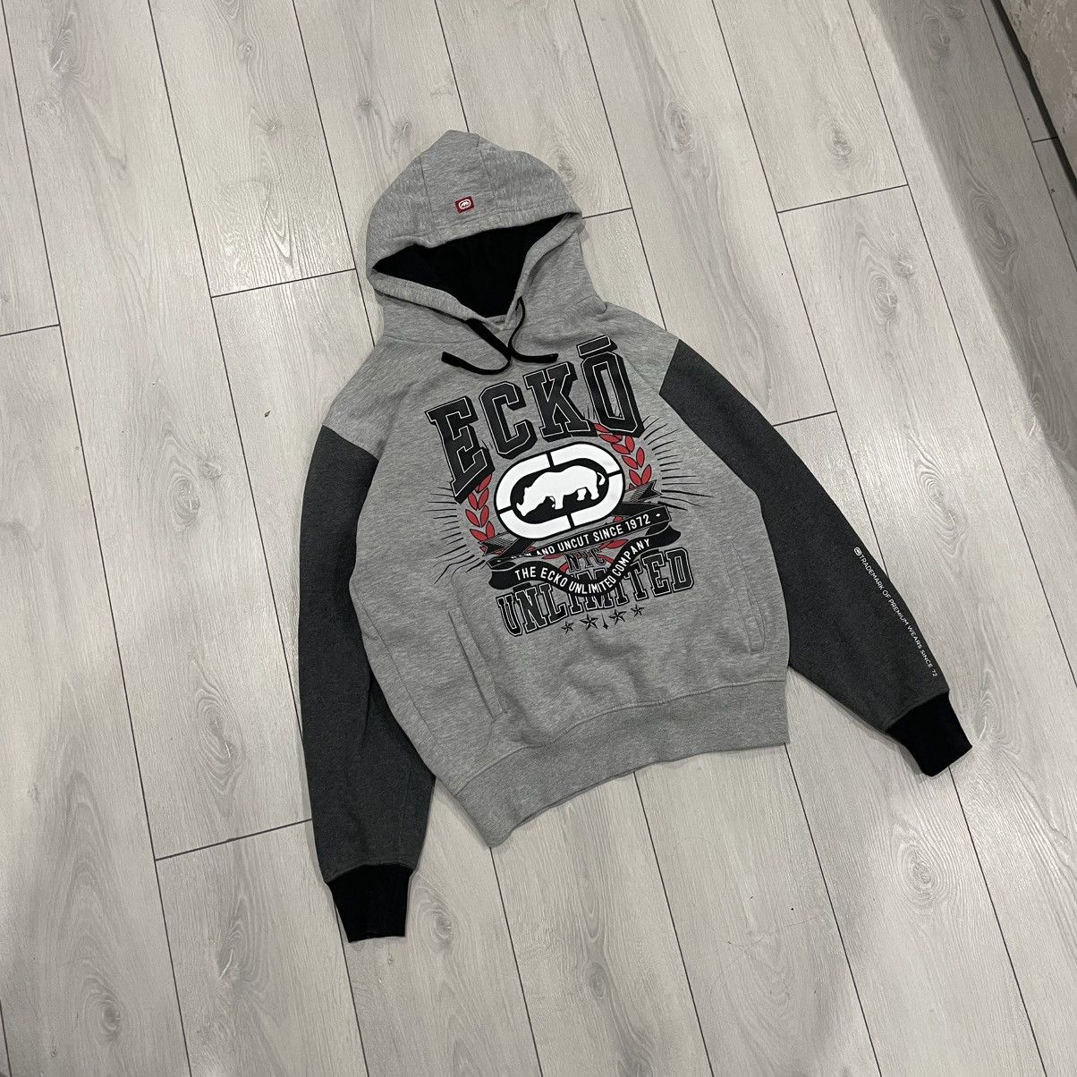 Ecko Unltd. × Vintage Ecko hoodie sweatshirt y2k drip rap eminem drill skate polar Size US L / EU 52-54 / 3 - 1 Thumbnail