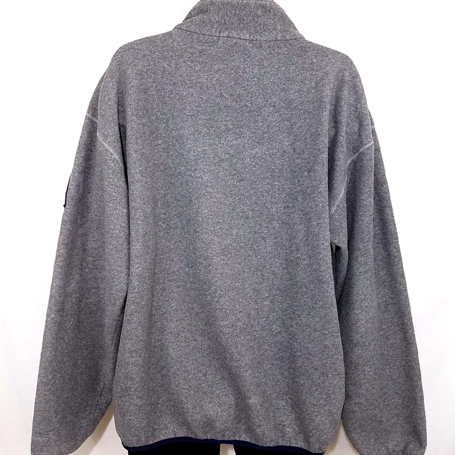 Nautica VINTAGE Nautica Blue Water Challenge Fleece Jacket Mens XL Gray 90s USA Size US XL / EU 56 / 4 - 6 Thumbnail