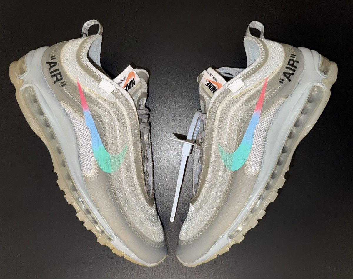 Nike × Off-White Nike X Off-white Air Max 97 Menta Size US 10 / EU 43 - 7 Thumbnail