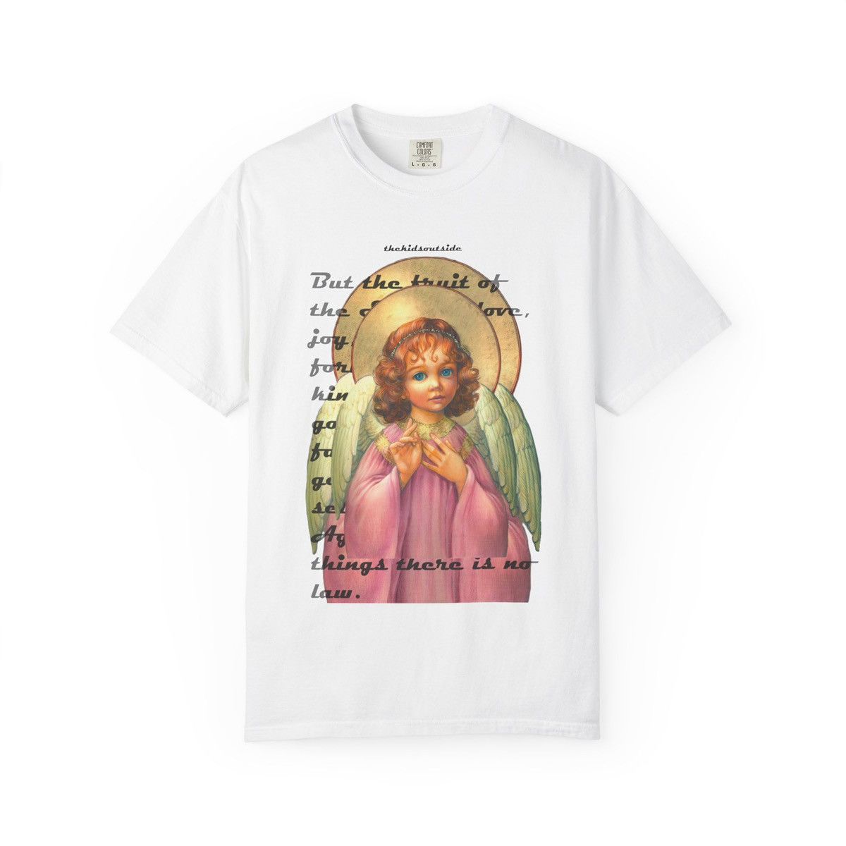 Other The Kid’s Outside Angel Graphic Tee White Size L Size US S / EU 44-46 / 1 - 1 Thumbnail