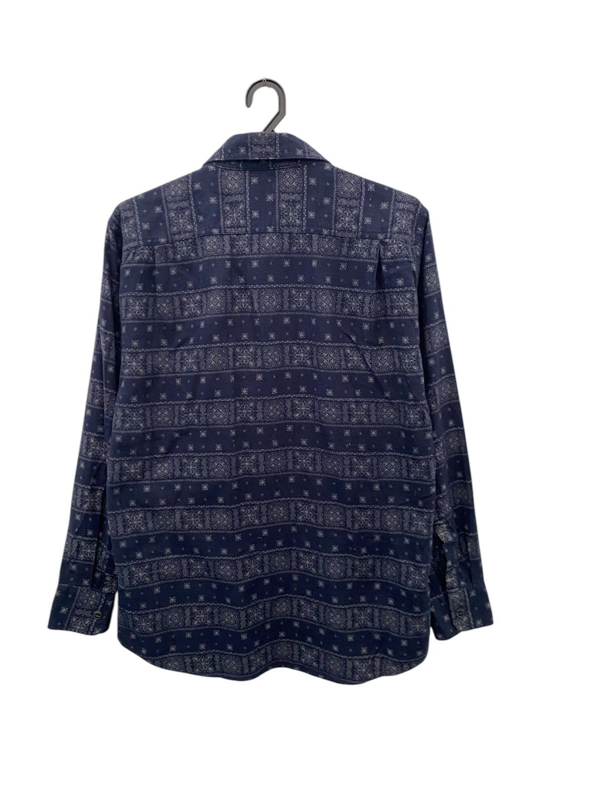 Japanese Brand × Kapital × Uniqlo UNIQLO BANDANA SHIRT BUTTON UP DOUBLE POCKET Size US M / EU 48-50 / 2 - 2 Thumbnail