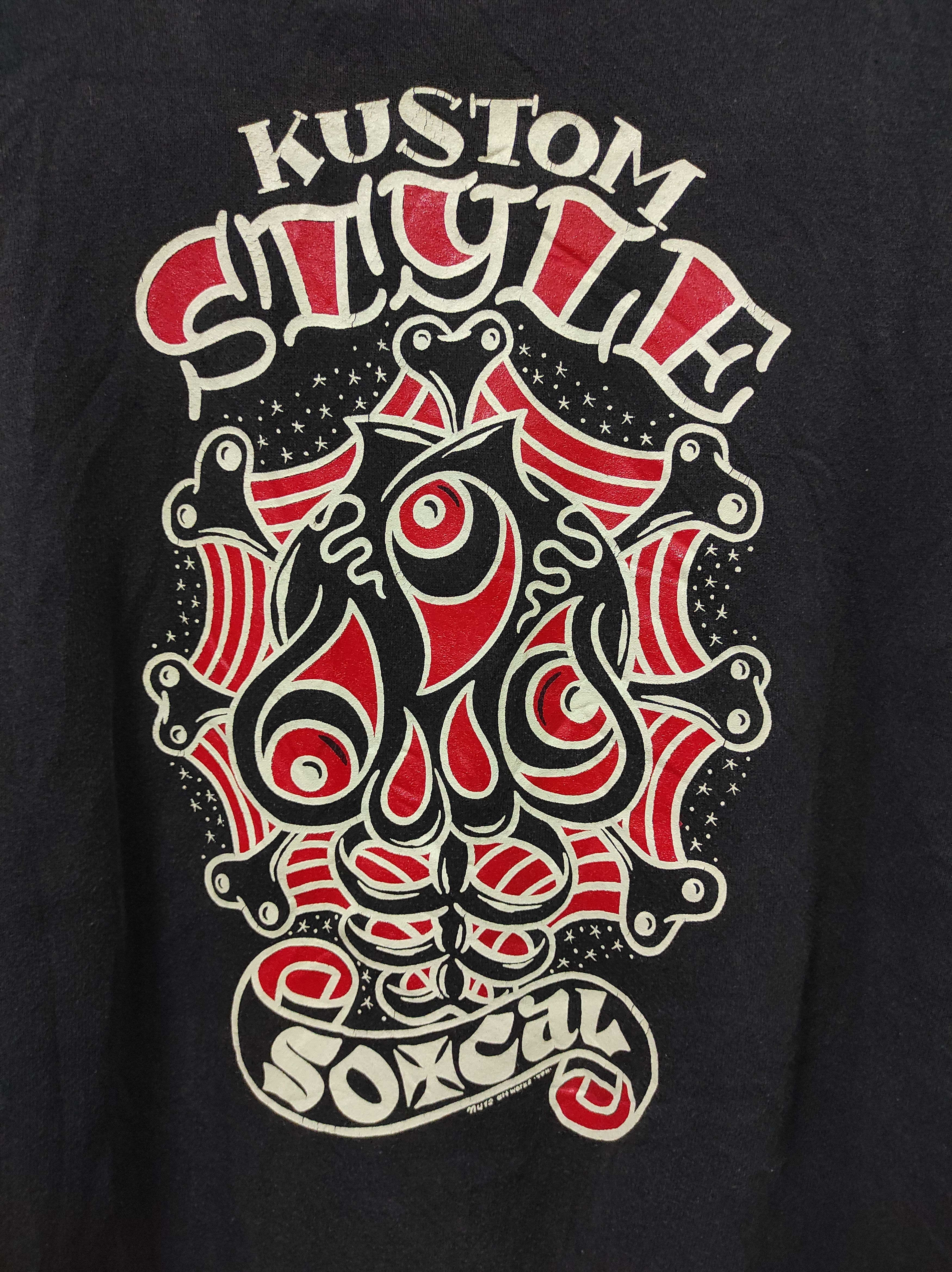 Art Comes First × Lee × Vintage LEE X ARTWORKS KUSTOM STYLE SOCIAL RARE VTG SWEATSHIRT Size US L / EU 52-54 / 3 - 6 Thumbnail