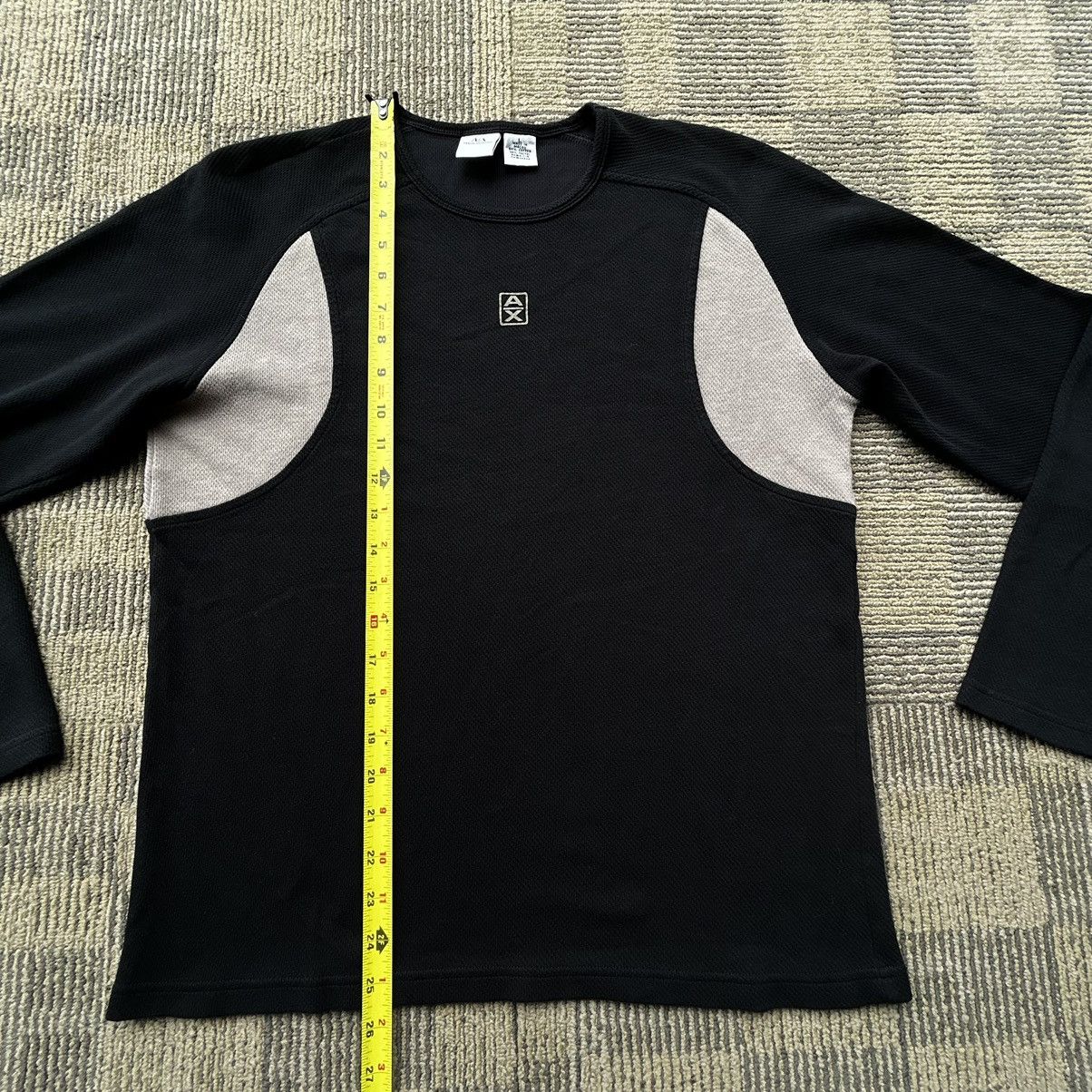 Armani Exchange Vintage Armani Exchange Chest Logo Black Longsleeve Shirt Size L / US 10 / IT 46 - 4 Thumbnail