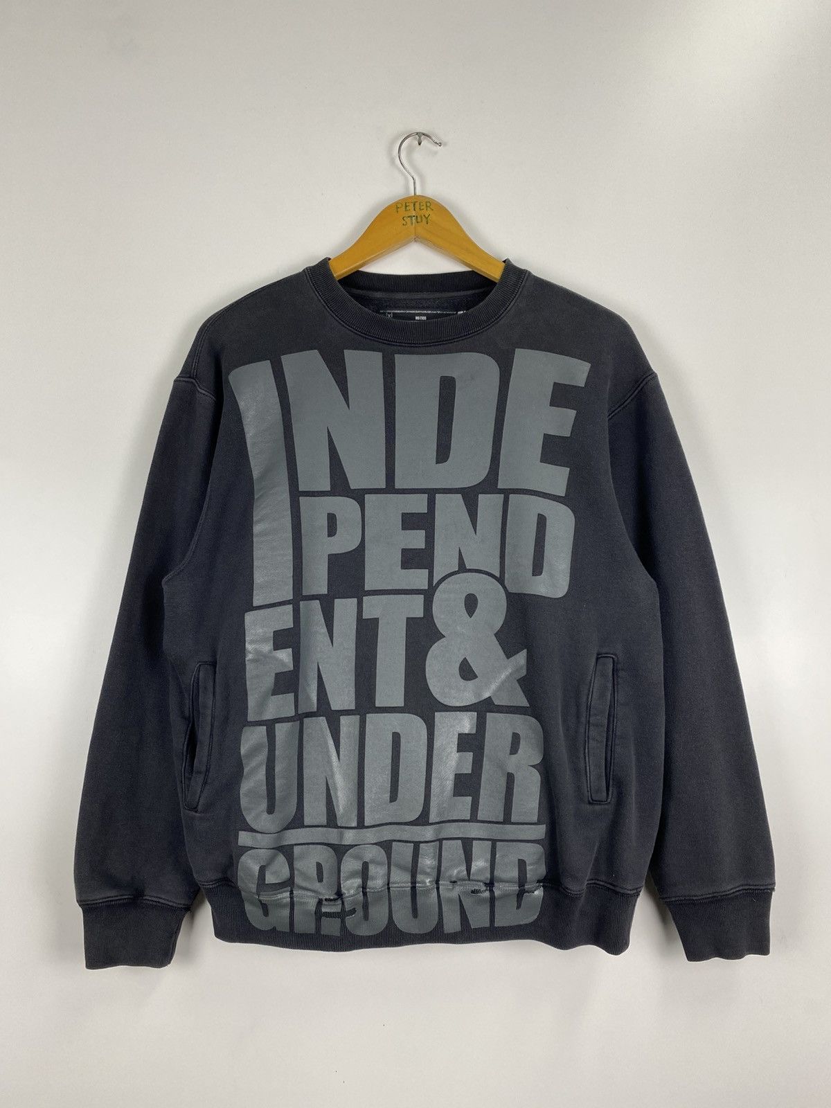 Independent Trading Co. × Italia Independent Vintage Independent & Underground Sweatshirt Size US XL / EU 56 / 4 - 2 Thumbnail