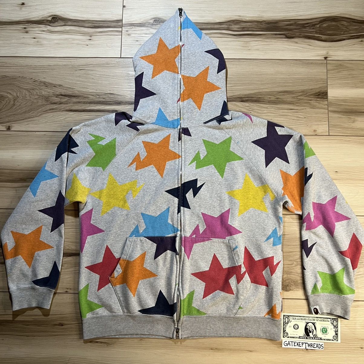 Bape Bape Bapesta Classic Star Hoodie Vintage 2000s Y2K | Grailed