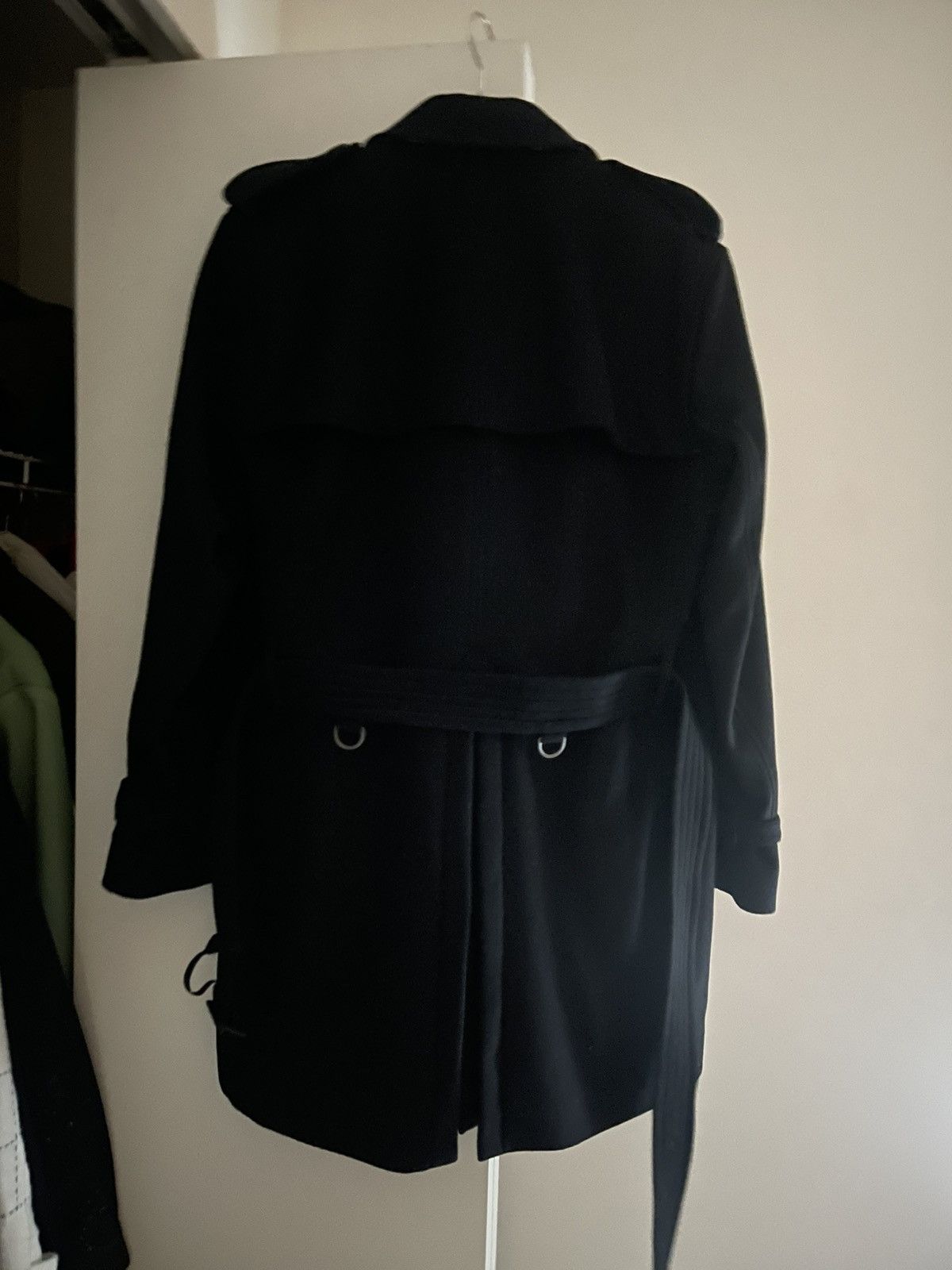 Burberry Burberry Wimbledon Wool Cashmere Double-Breasted Trench Coat Size US M / EU 48-50 / 2 - 2 Thumbnail
