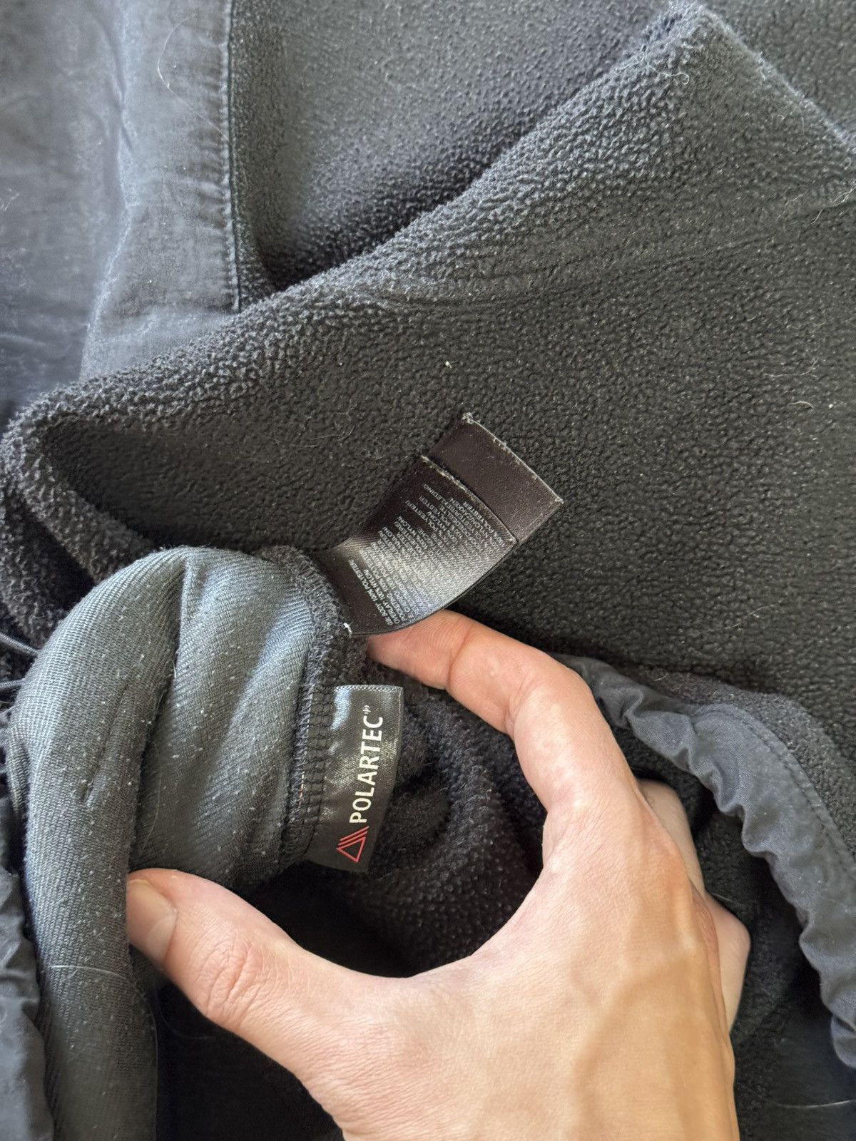 The North Face Vintage The North Face Polartec black fleece nylon size XL Size US XL / EU 56 / 4 - 15 Thumbnail
