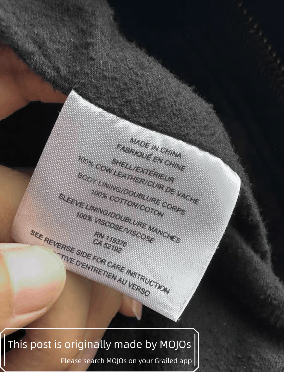 Helmut Lang Sz S Helmut Lang Gun Pockets Leather Jacket mojos132227 Size US S / EU 44-46 / 1 - 7 Thumbnail