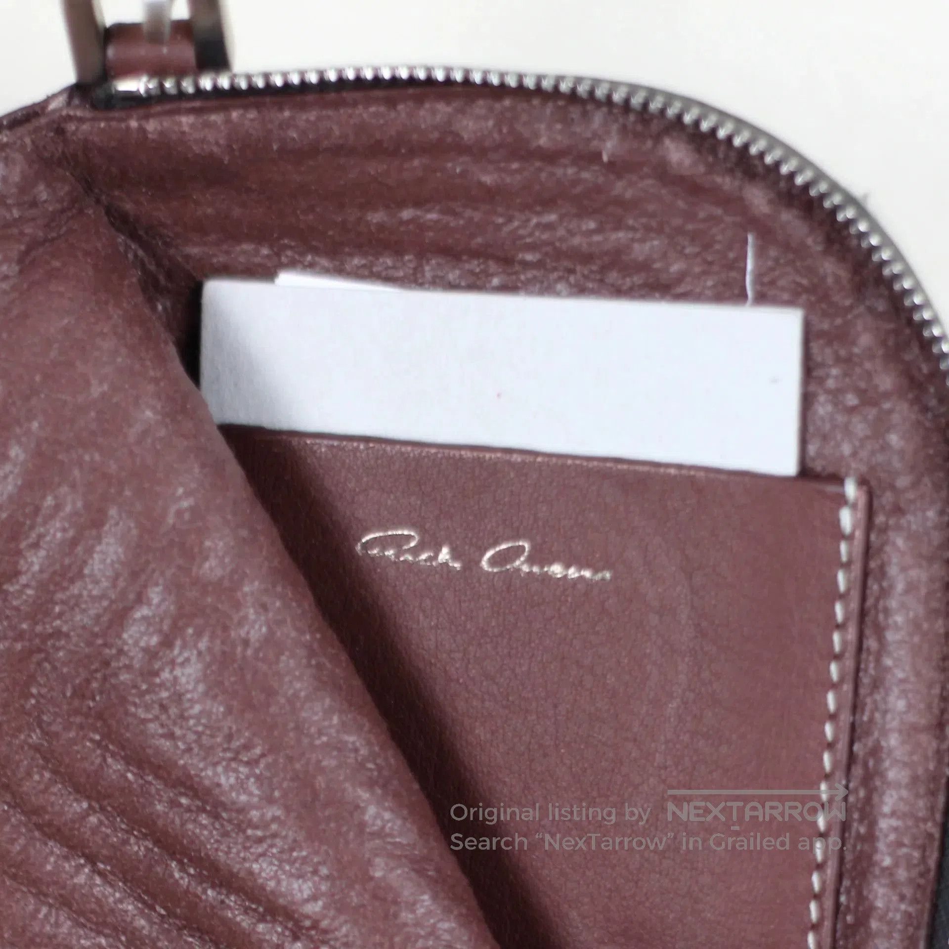 Rick Owens Rick Owens Geometric Brown Leather Bag. Size ONE SIZE - 3 Thumbnail