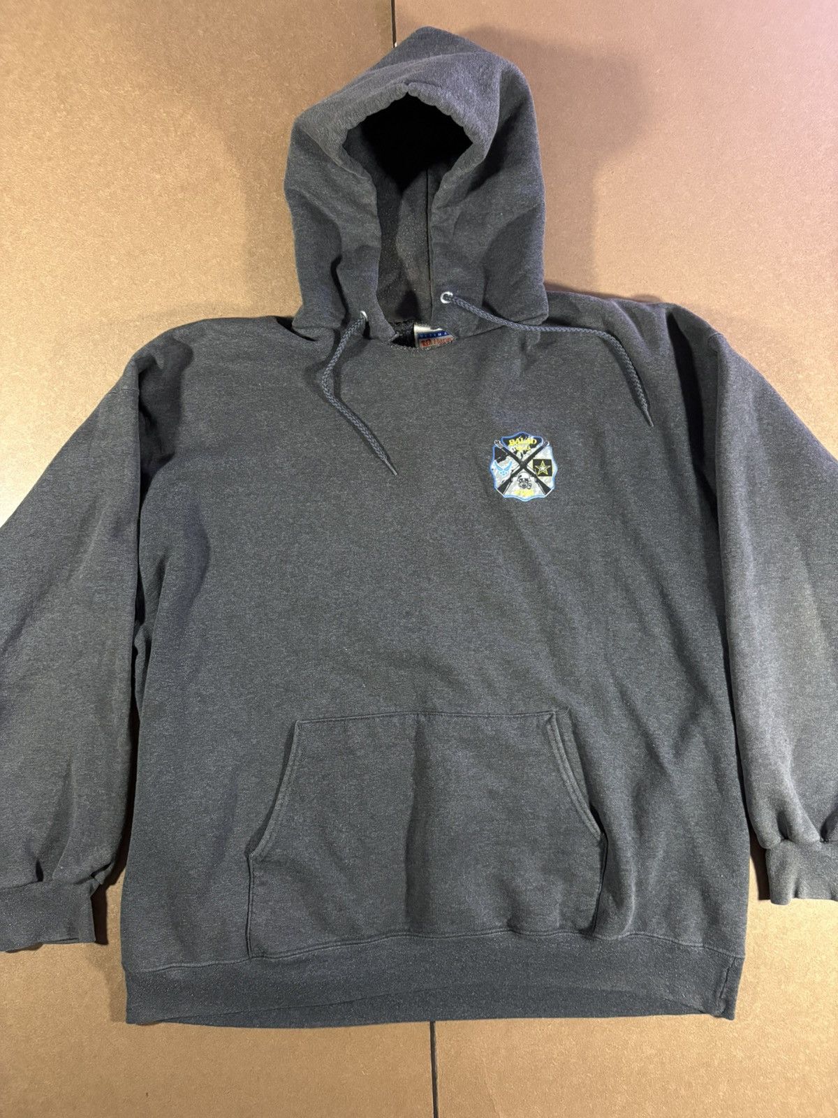 Other Vintage Balad Iraq Fire Rescue Hoodie Military Grey Size US XL / EU 56 / 4 - 1 Thumbnail