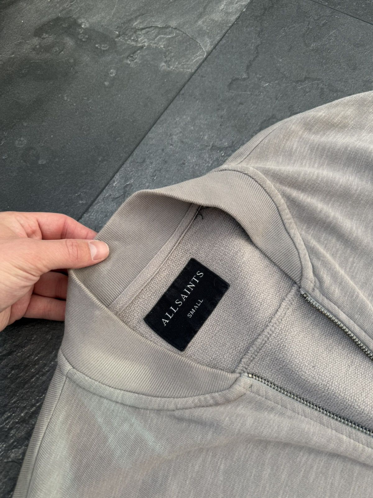 Allsaints × Streetwear × Vintage Vintage allsaints rare zip hoodie Size US S / EU 44-46 / 1 - 2 Thumbnail