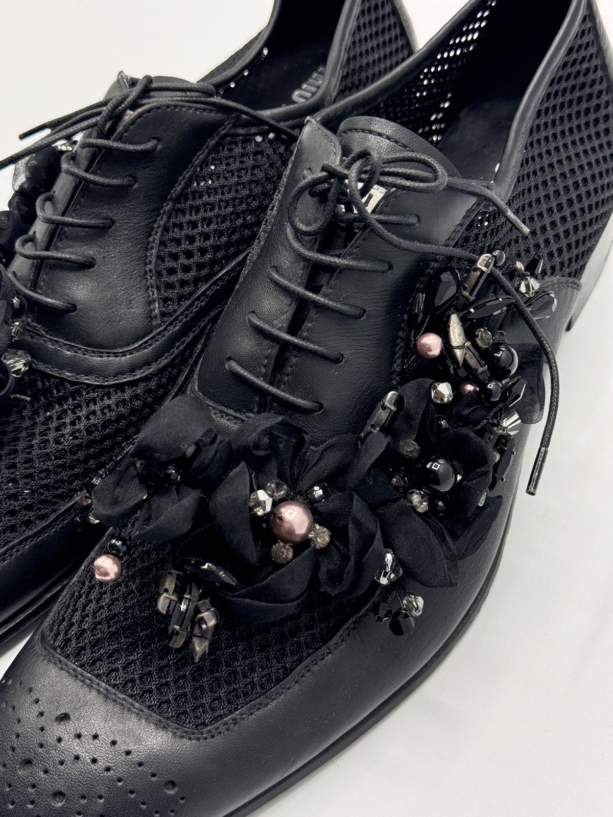 Miu Miu Miu Miu black shoes Size US 10 / IT 40 - 10 Thumbnail