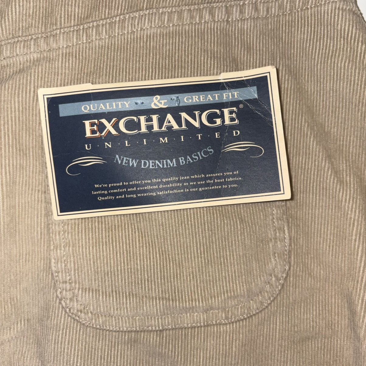 Other NWT Exchange Unlimited Tan Denim Midi Skirt Size 38" / US 16 / IT 52 - 7 Thumbnail