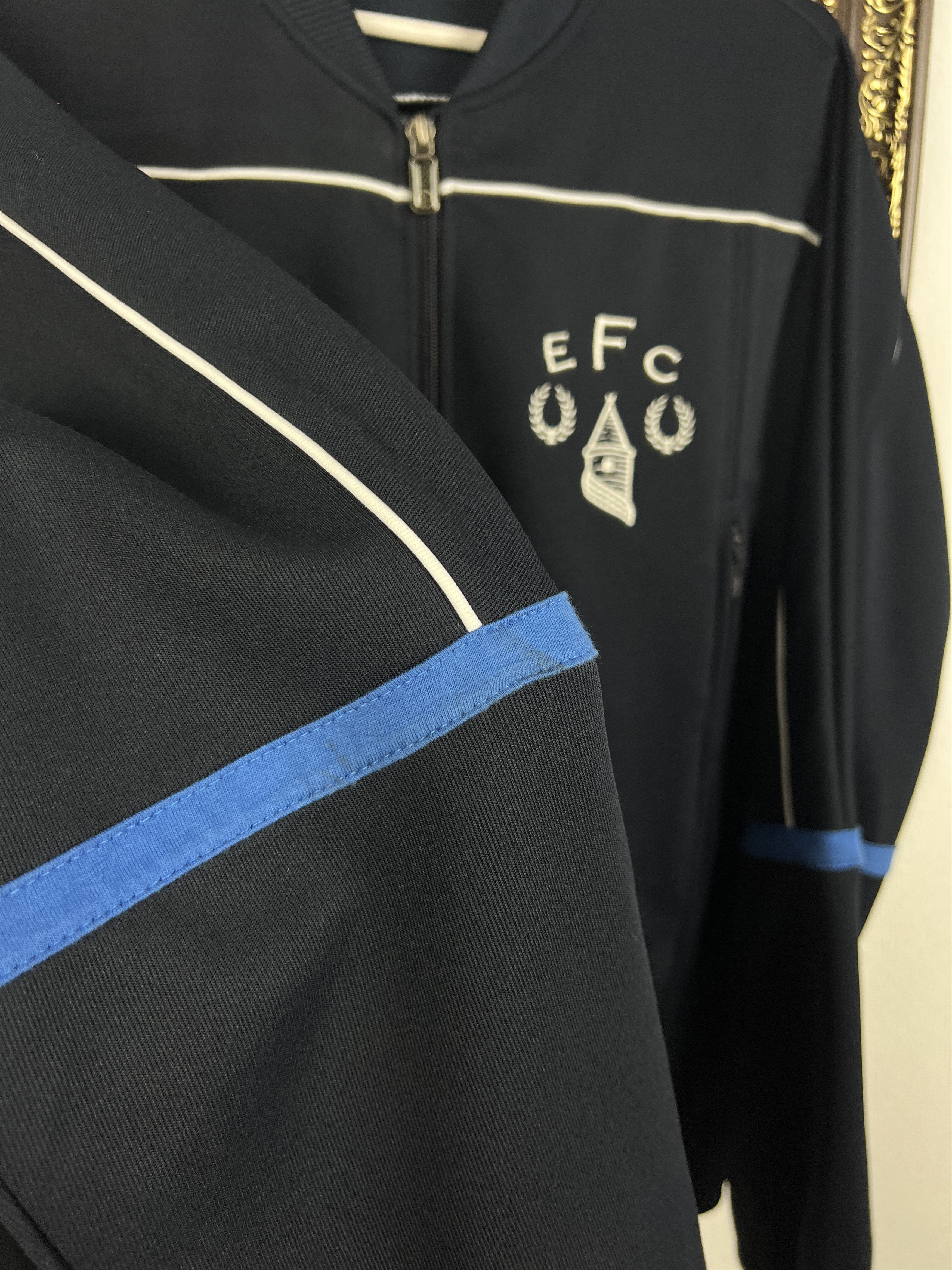Sergio Tacchini Rare Sergio Tacchini Everton Football Jacket Soccer TrackTop Size US M / EU 48-50 / 2 - 6 Thumbnail