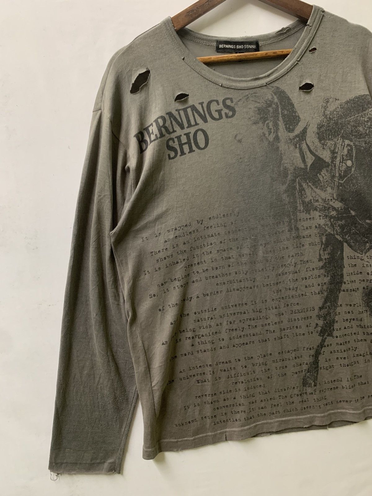 Japanese Brand BERNINGS SHO TEE Size US L / EU 52-54 / 3 - 8 Thumbnail