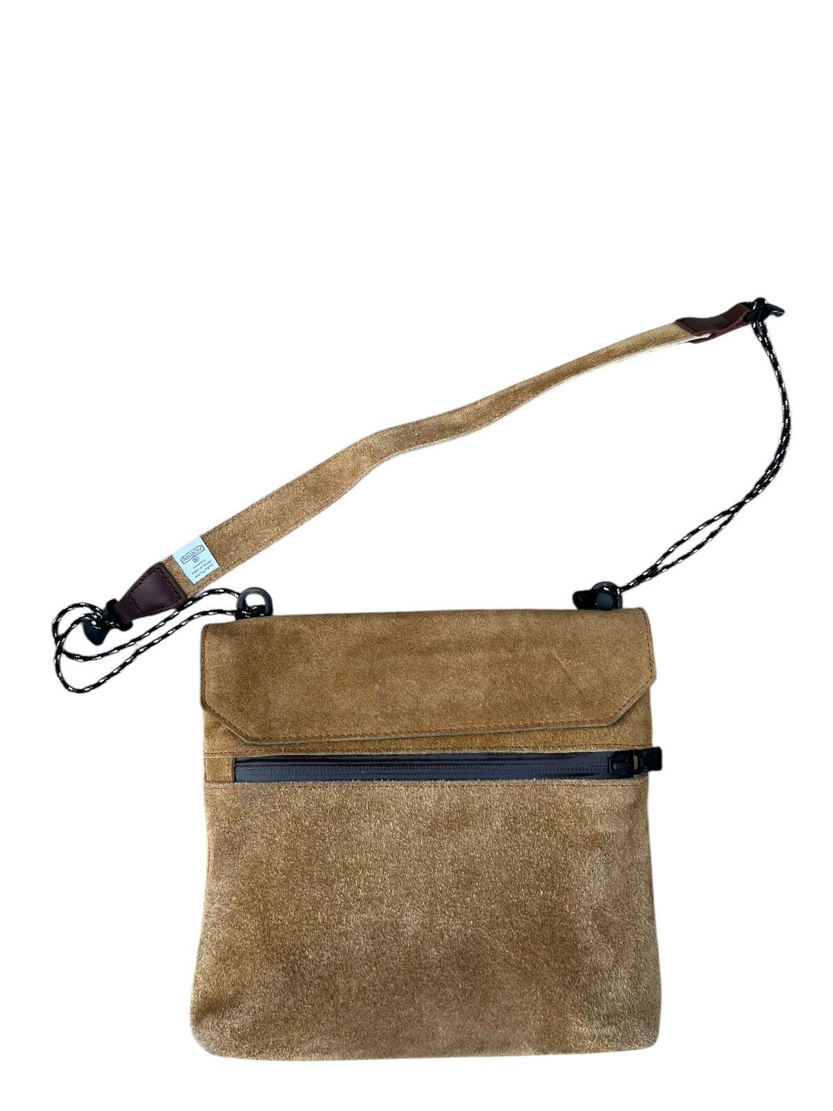 Leather AS2OV Japan Muddy Patina Suede Leather Bag Size ONE SIZE - 6 Thumbnail