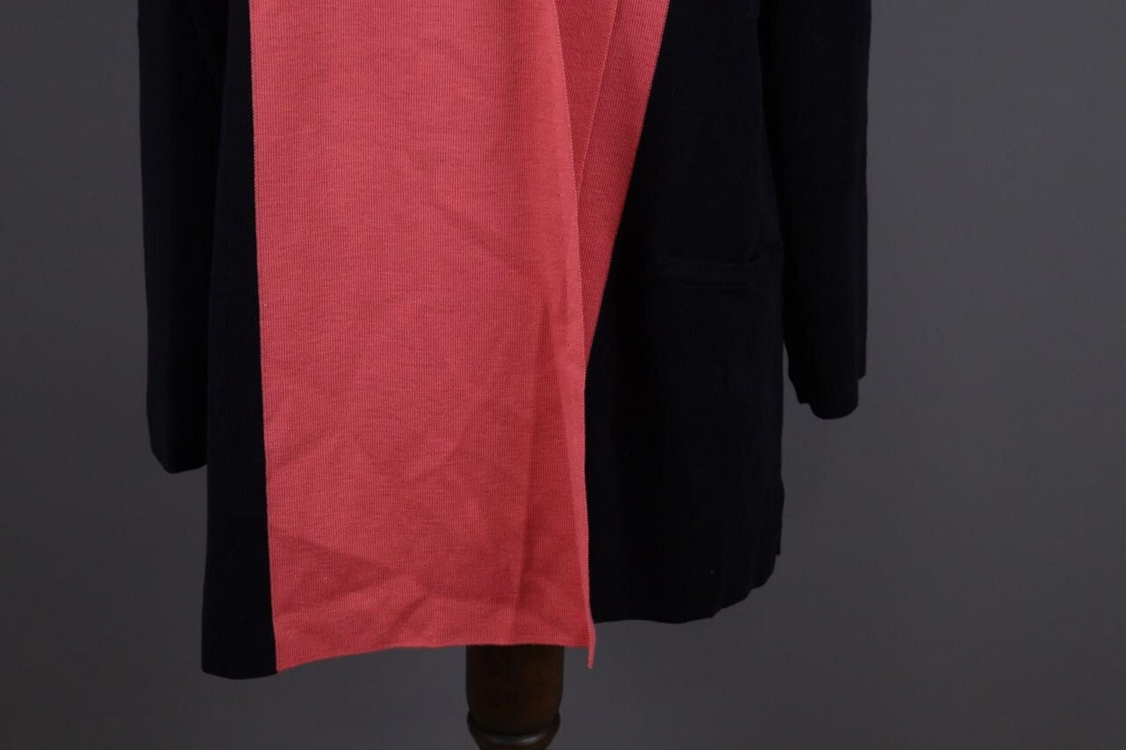 Escada Escada Margaretha Ley Black Pink Lagenlook Cardigan Size 38 Size M / US 6-8 / IT 42-44 - 3 Thumbnail