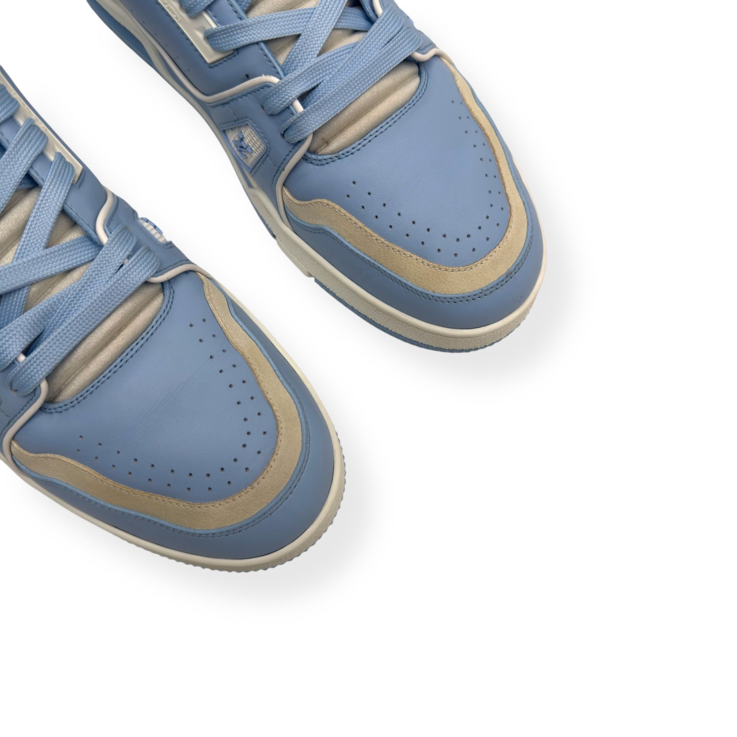 Louis Vuitton LOUIS VUITTON LV TRAINER BABY BLUE / WHITE UK Size US 8 / EU 41 - 6 Thumbnail