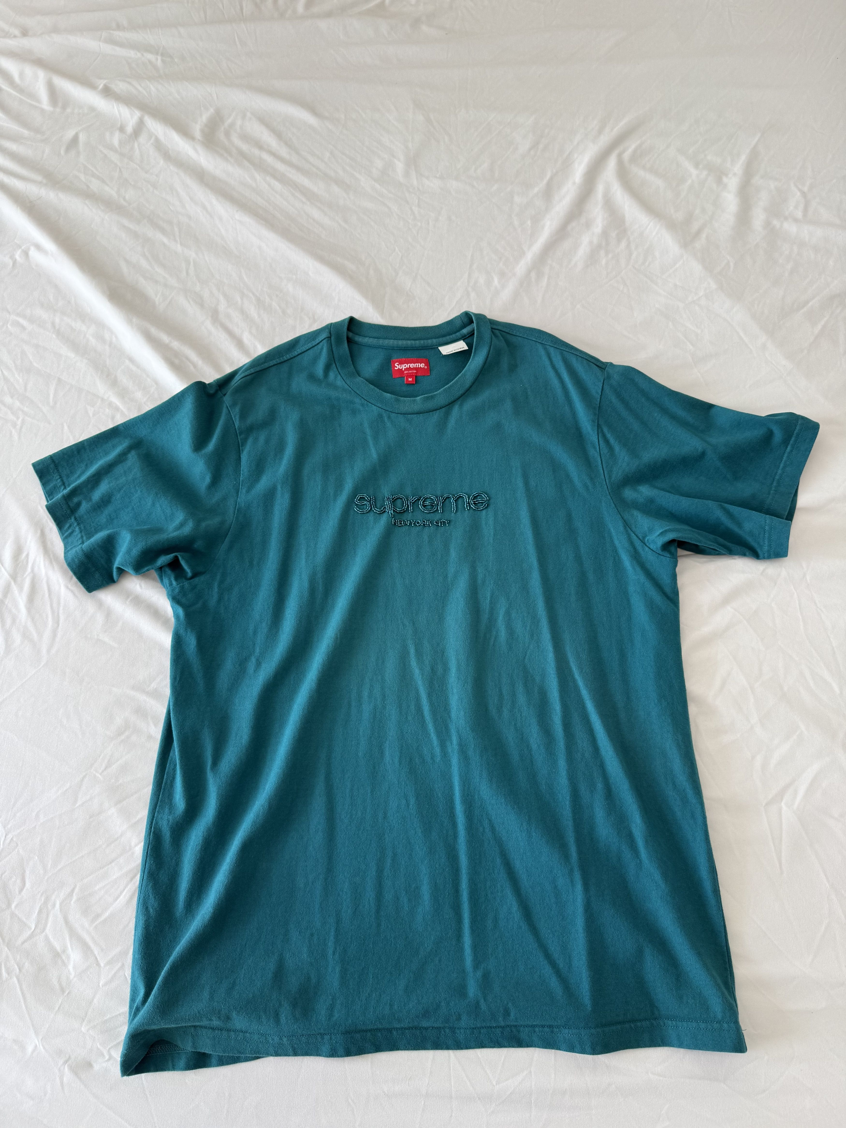 Supreme Dough Boy Supreme T-Shirt Navy | Grailed