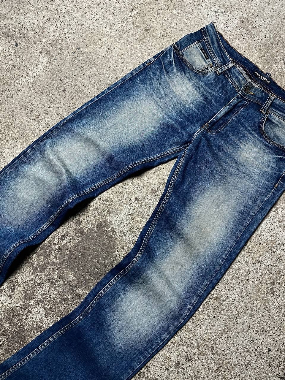 Dolce & Gabbana Vintage washed Dolce&Gabbana metal logo Jeans Size US 31 - 5 Thumbnail