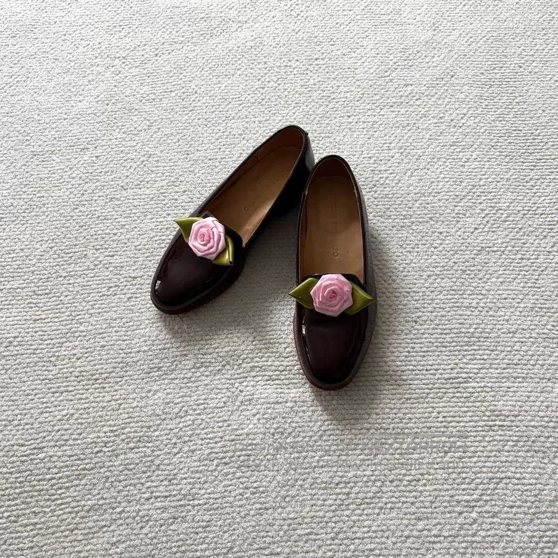 Vintage Vintage Floral Mary Jane Shoes. Size US 8.5 / IT 38.5 - 1 Thumbnail